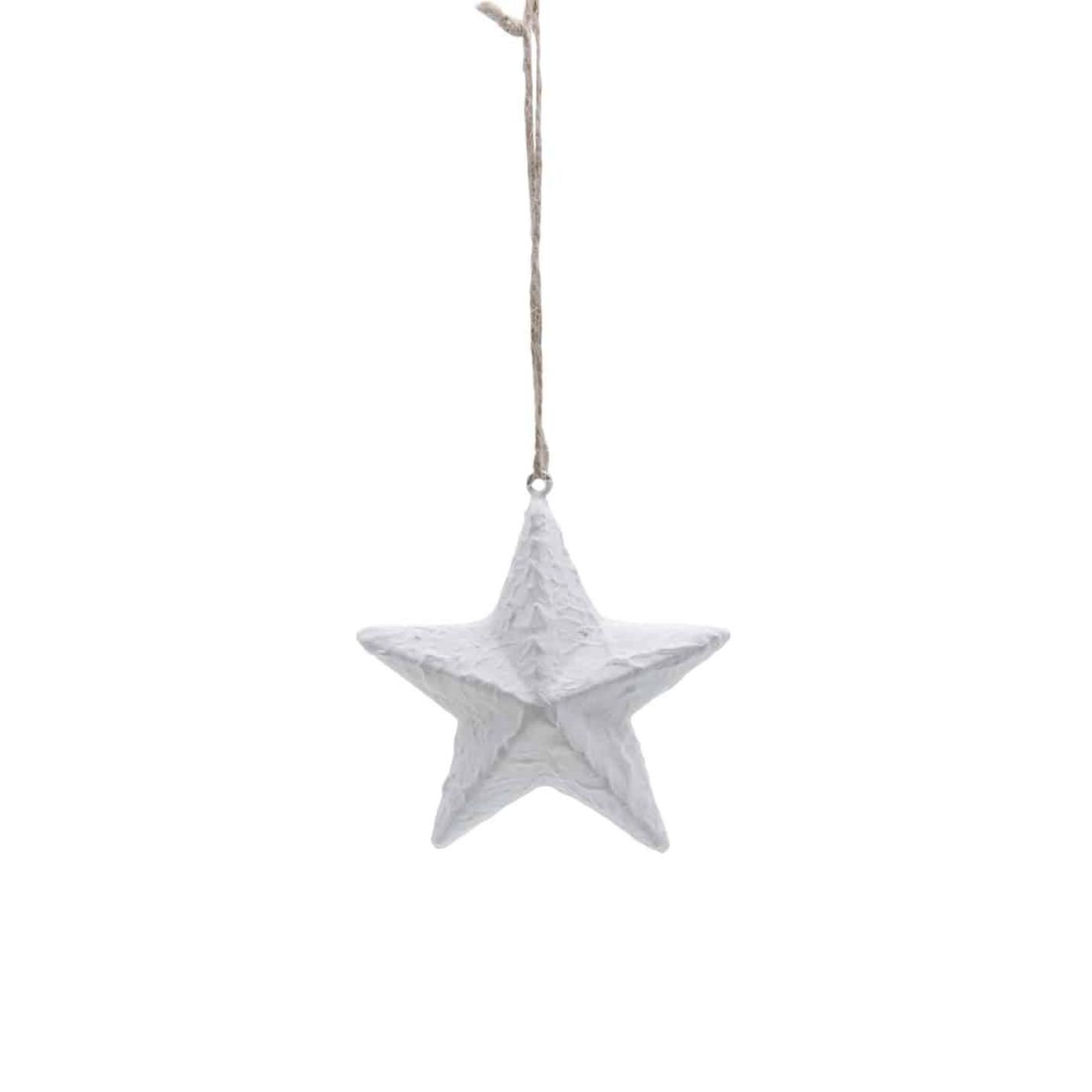 Leeff kerstster Odette wit