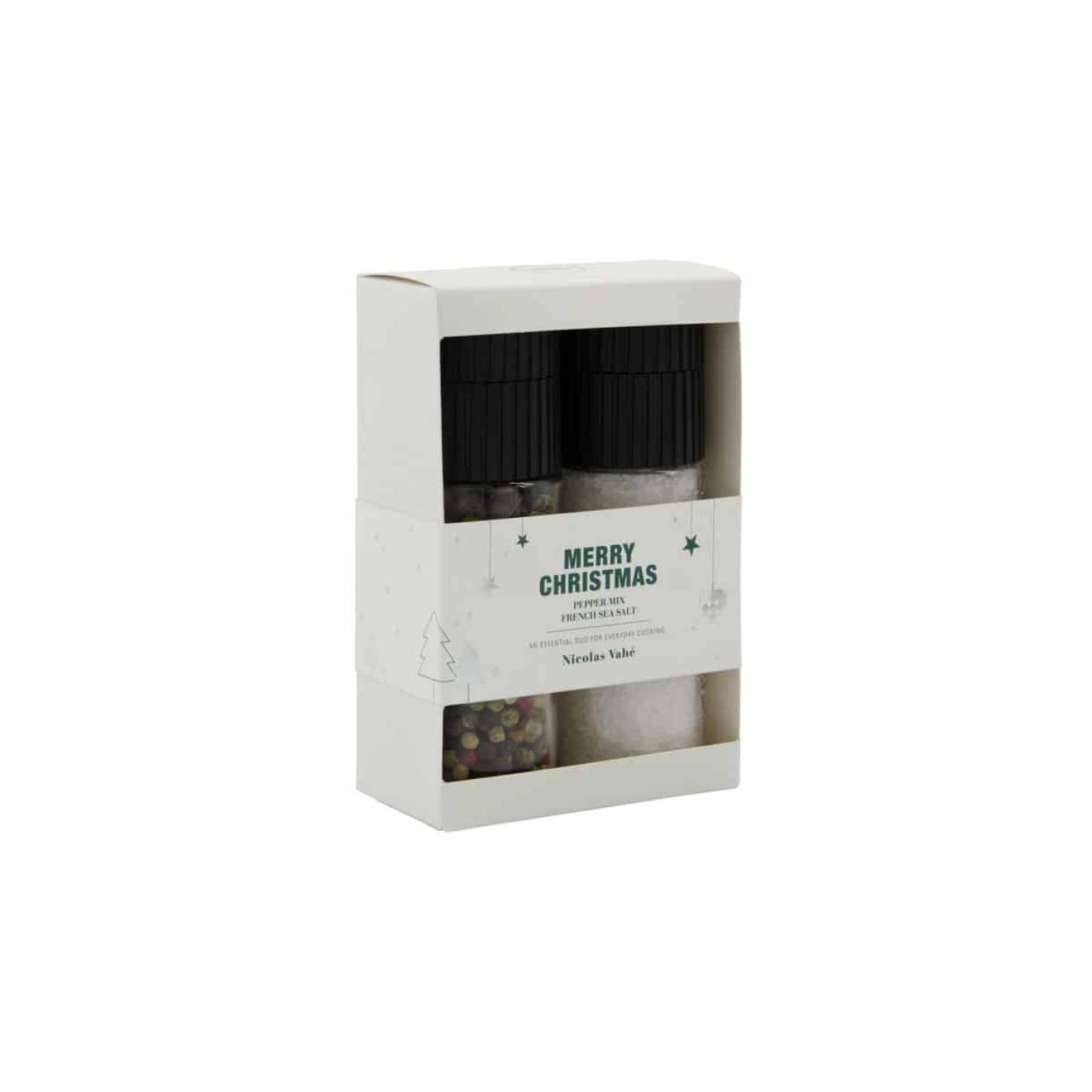 Nicolas Vahé Christmas Giftbox frans zeezout en peper mix; Afbeelding: 2