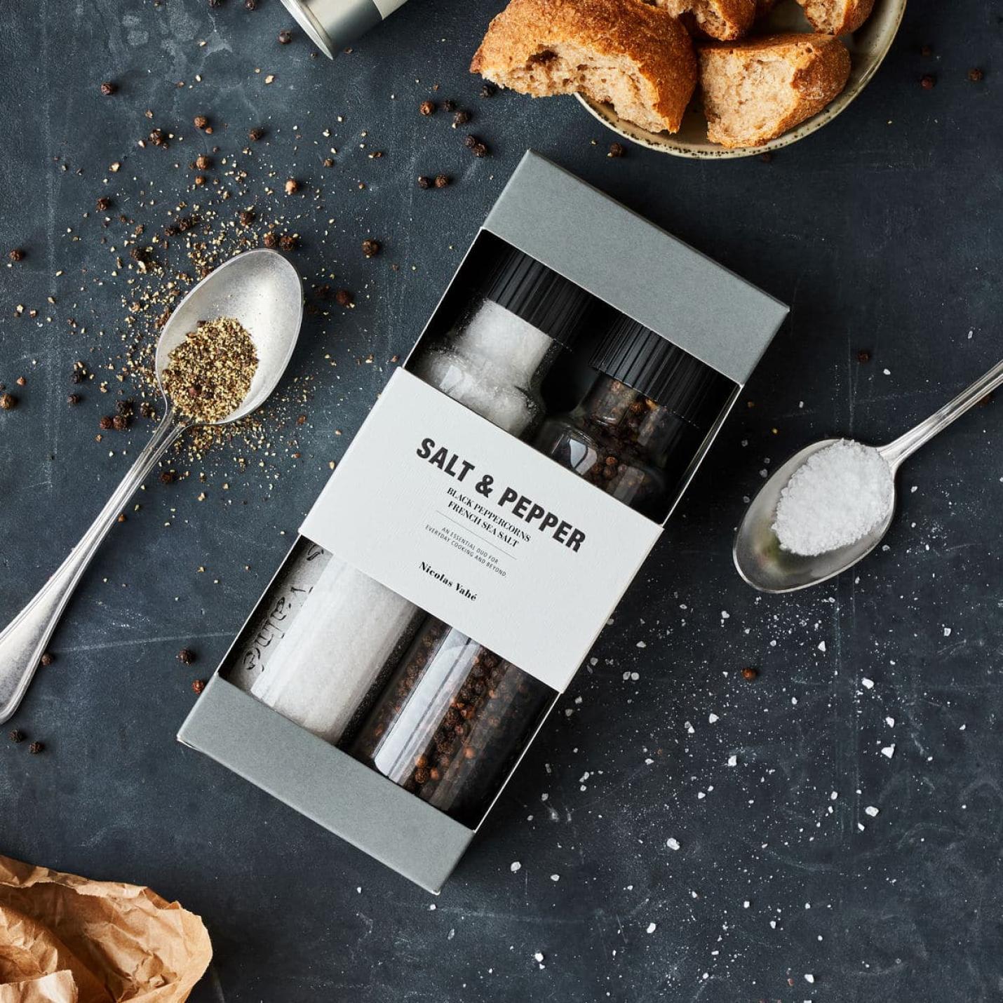 Nicolas Vahé Giftbox peper en frans zeezout; Afbeelding: 3