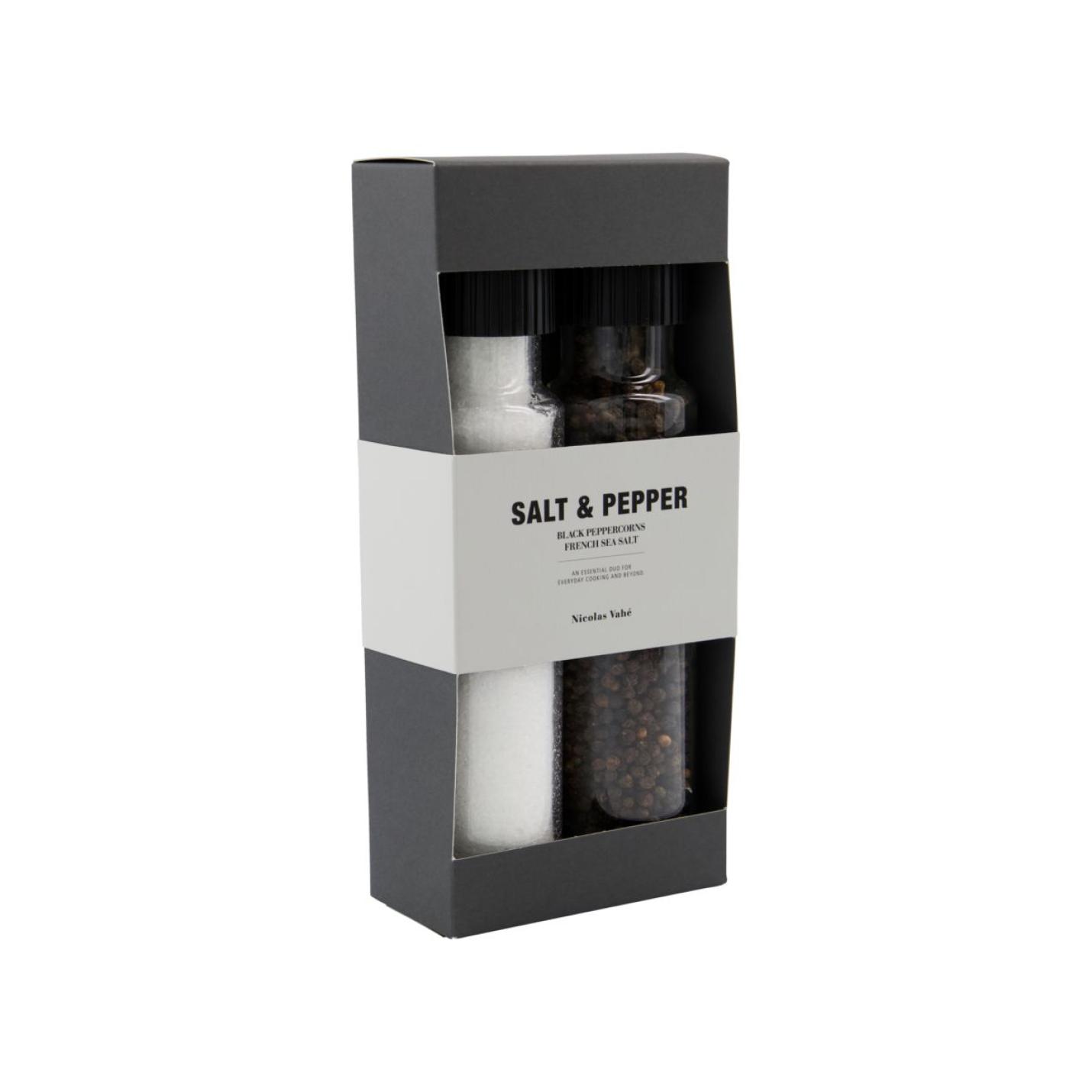 Nicolas Vahé Giftbox peper en frans zeezout