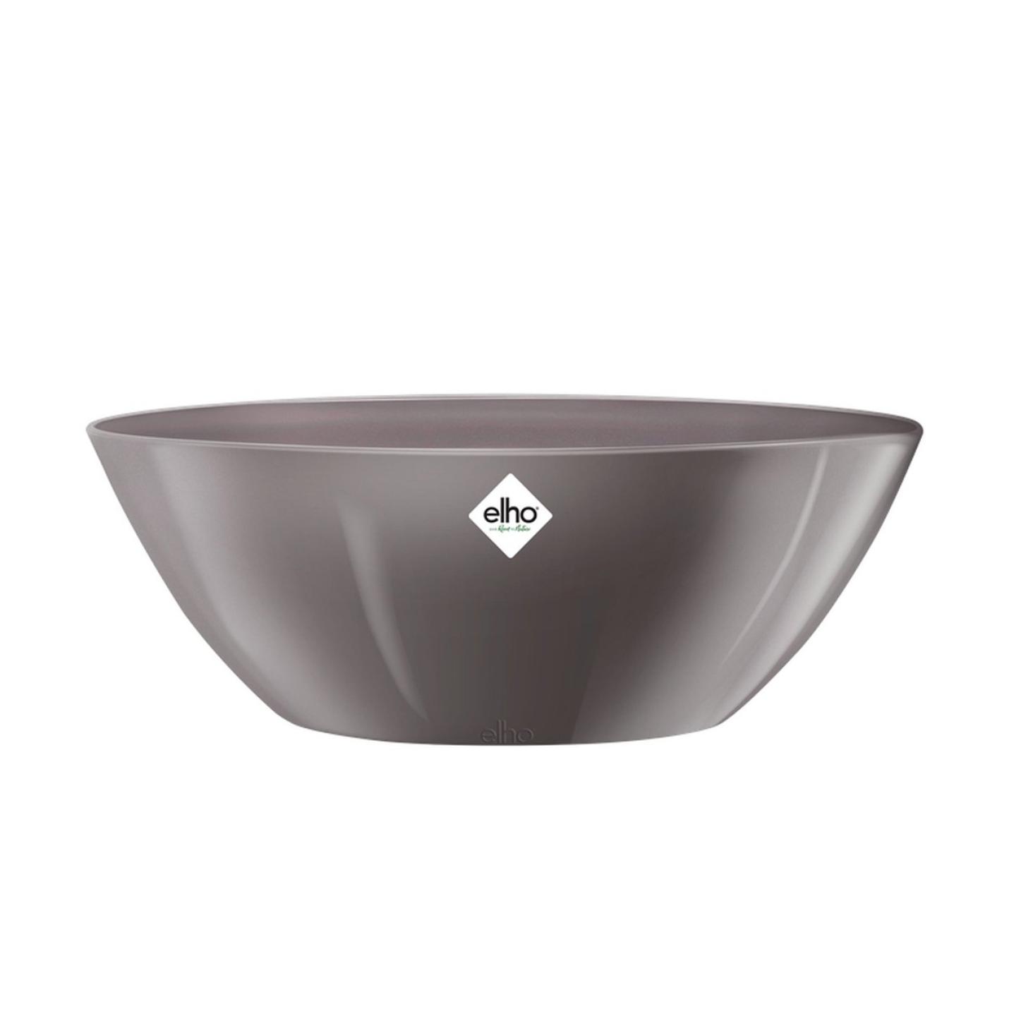 Elho Brussels Diamond Ovaal 36cm - Oyster pearl