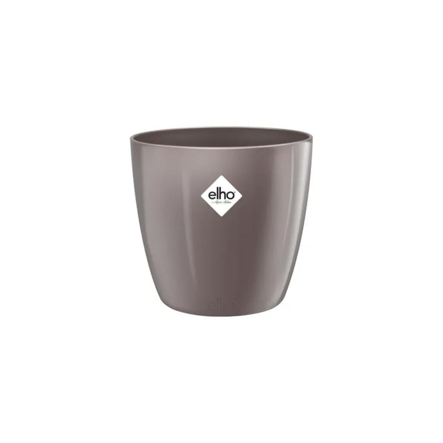 Elho Brussels Diamond Bloempot Rond Oyster Pearl - 20 cm