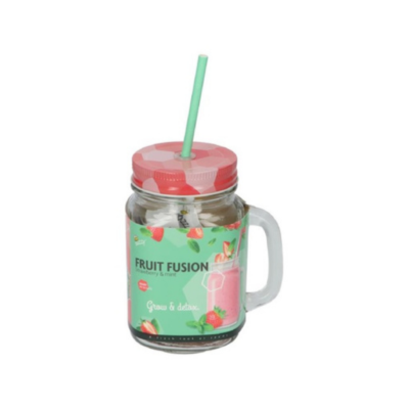 Buzzy® Fruit Fusion Aardbei & Munt zaden kweekset