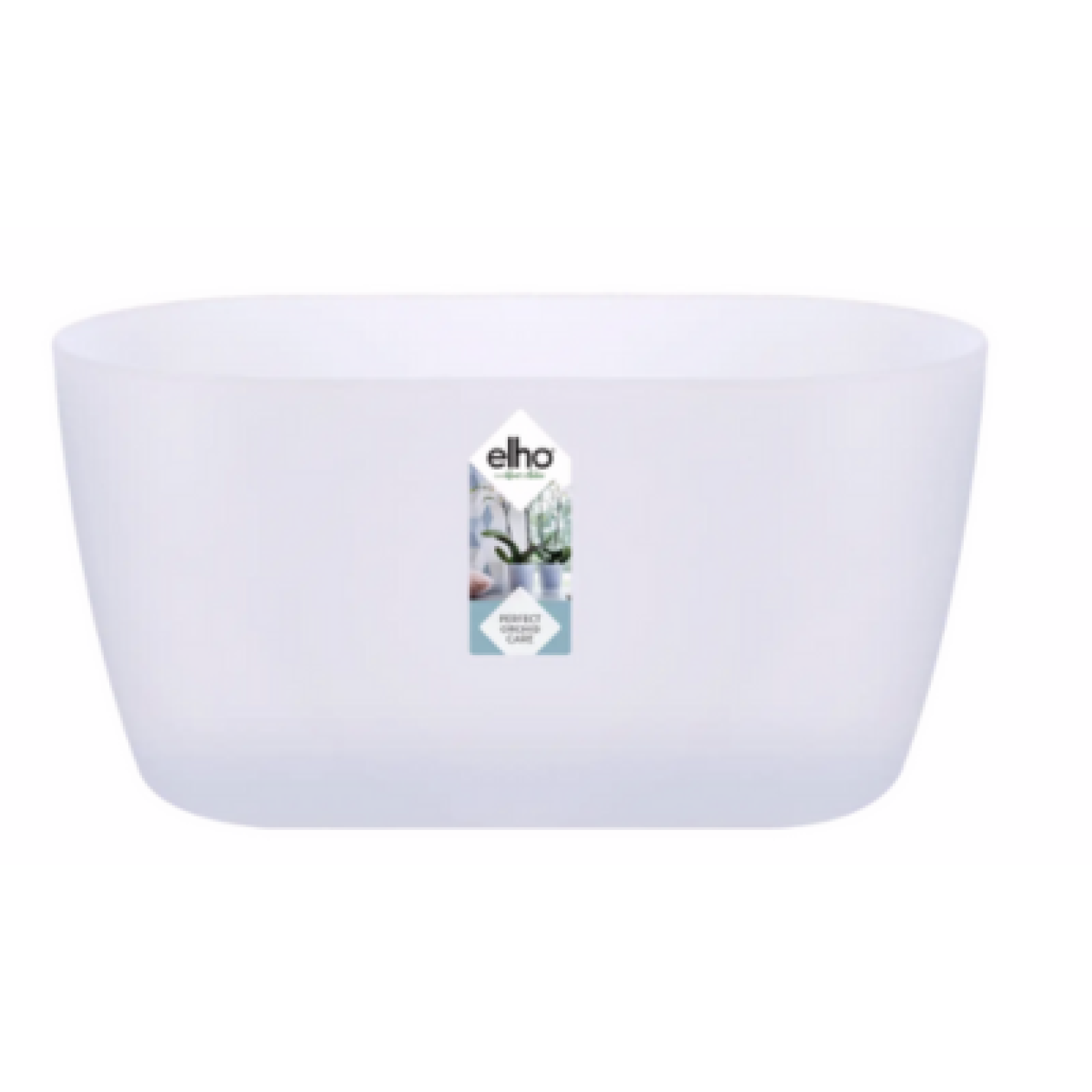Elho Brussels Orchidee Duo 25 cm - Transparant
