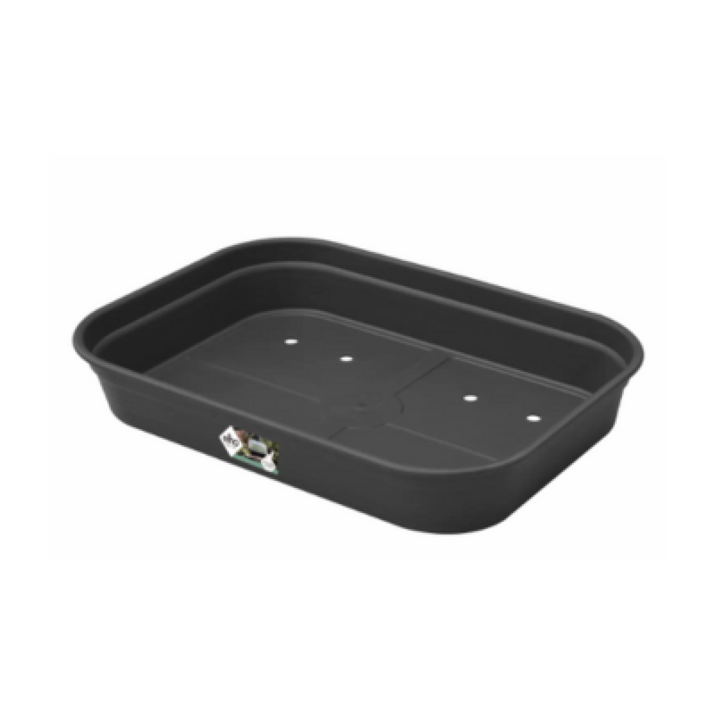 Elho Green Basics kweektray Medium 36 cm - Living Black