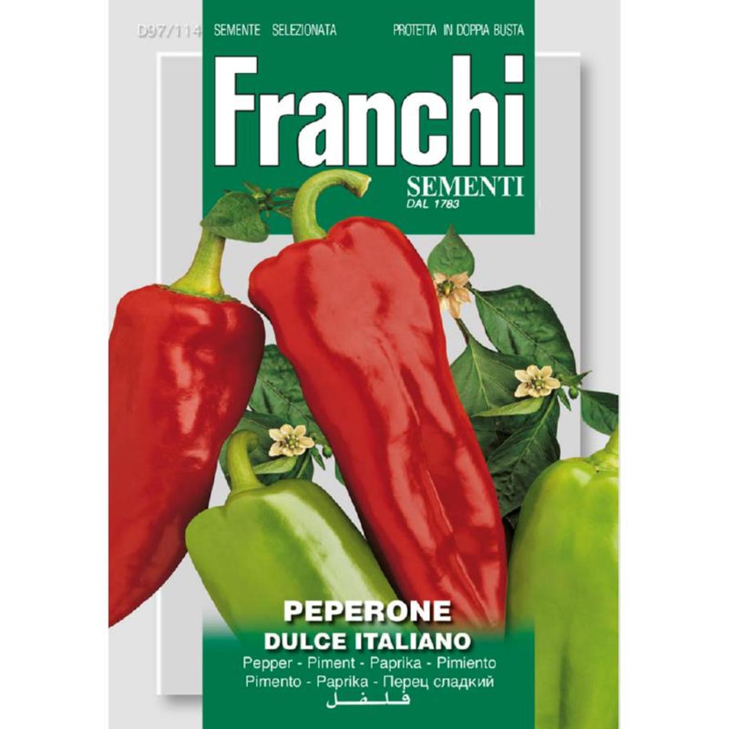 Franchi peperone dulce italiano 97/114 - Zoete puntpaprika
