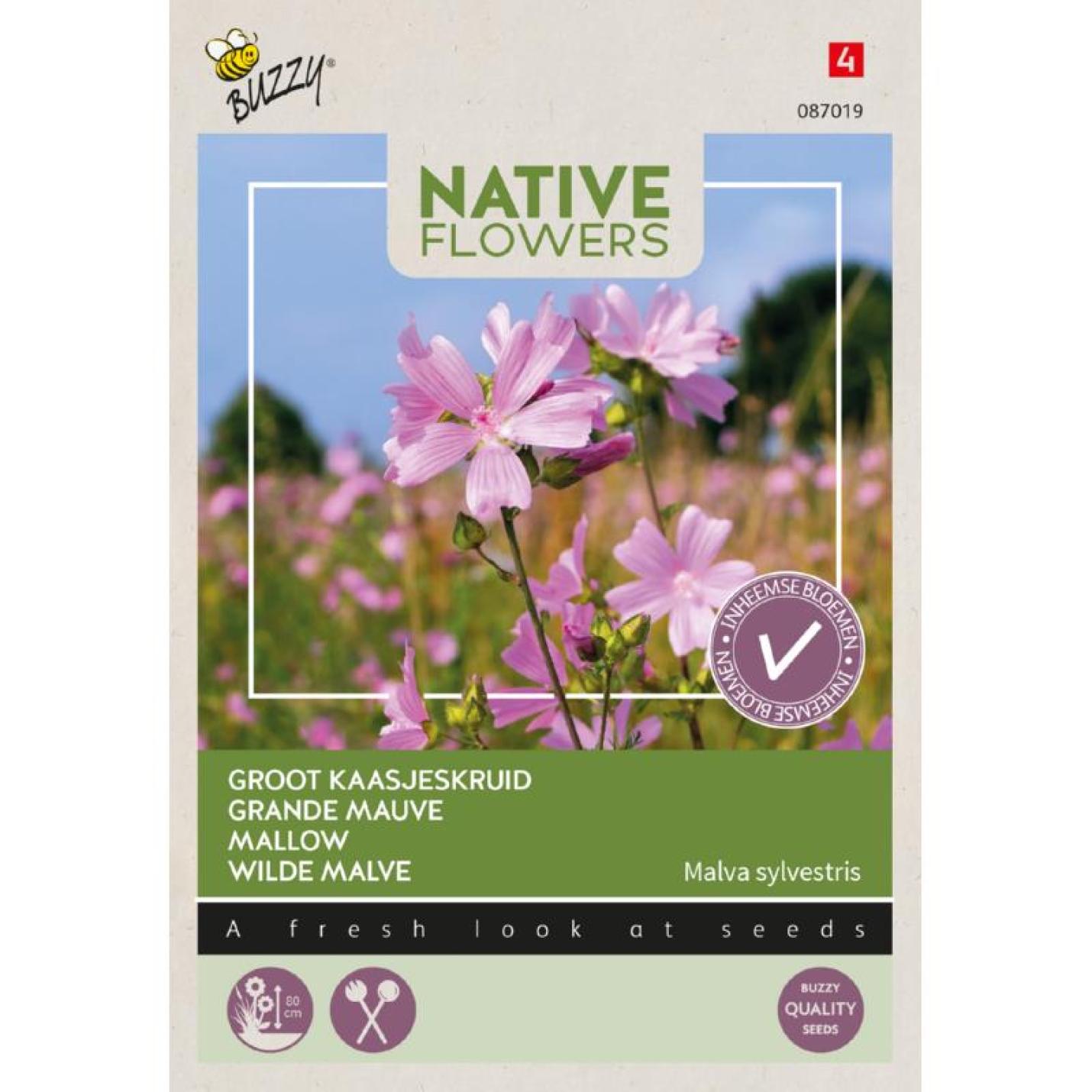 Buzzy® Native Flowers, Groot kaasjeskruid