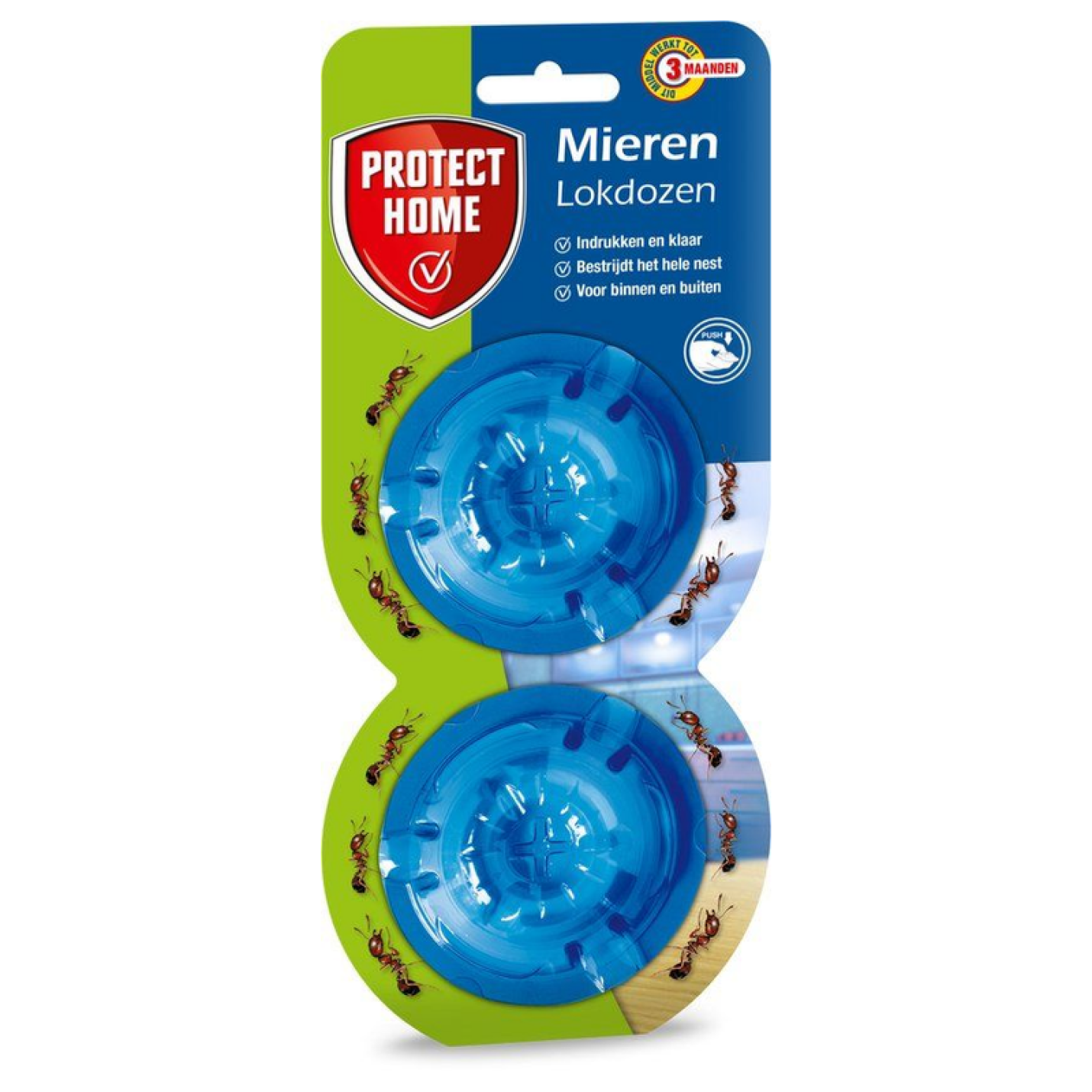 Protect Home Piron Pushbox Mierenlokdoos - 2 stuks