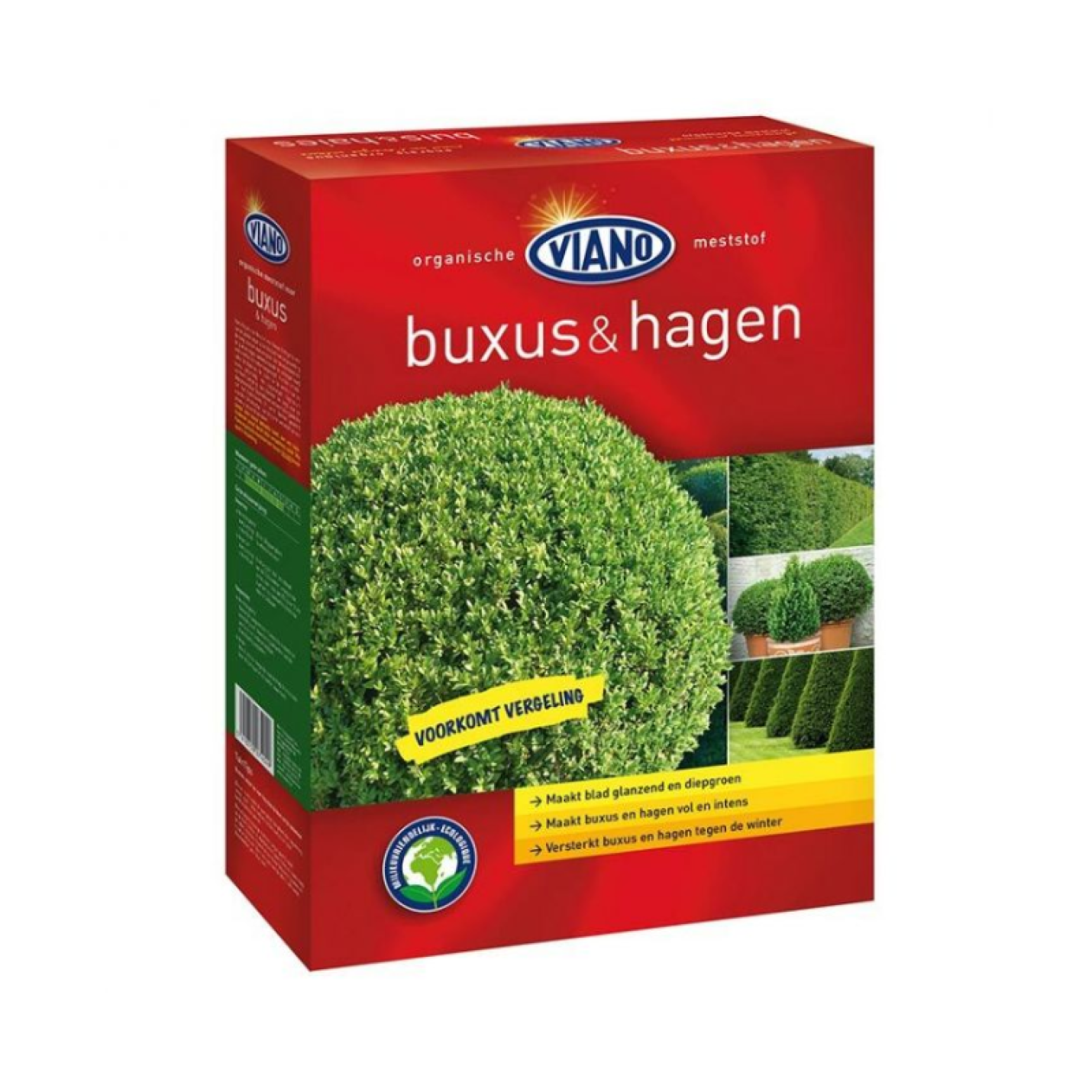 Viano Buxusmest & Hagenmest 3 kg meststof + 1 kg kalk