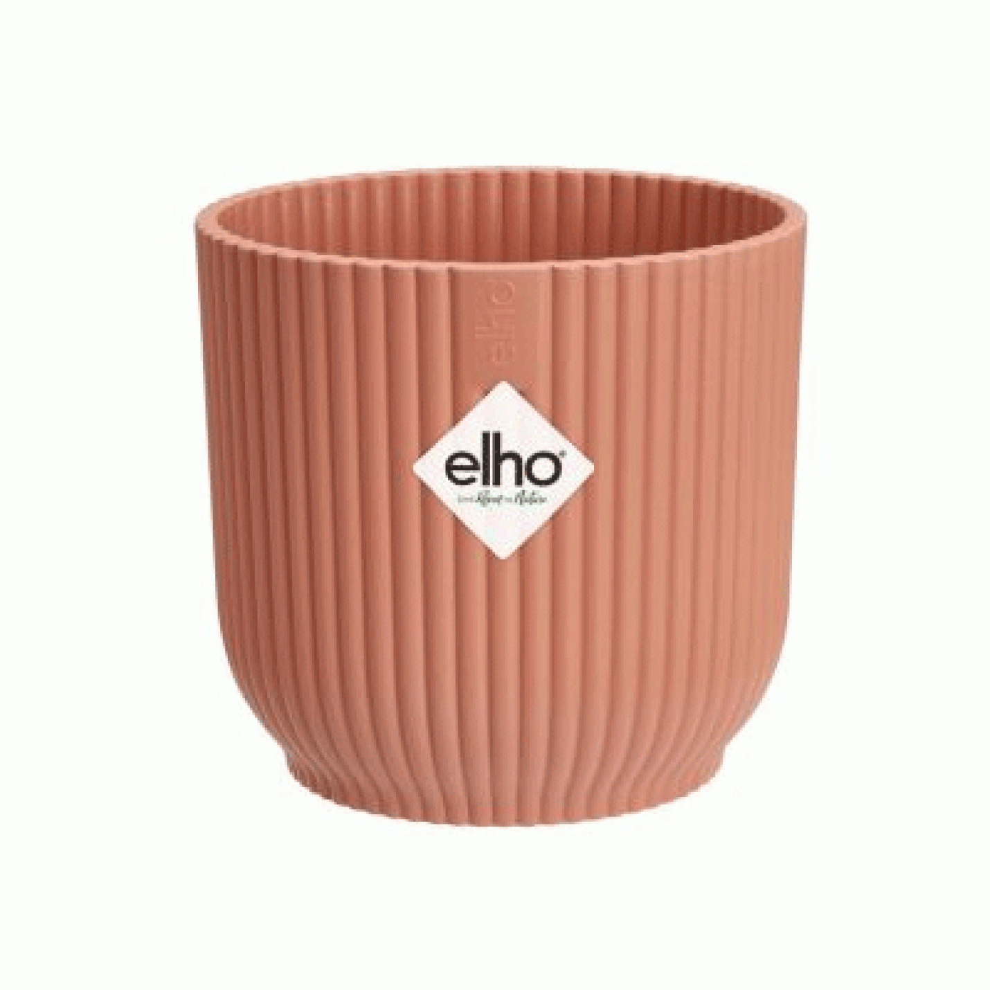 Elho Vibes Fold Rond - collectie - Delicaat roze - 7 cm