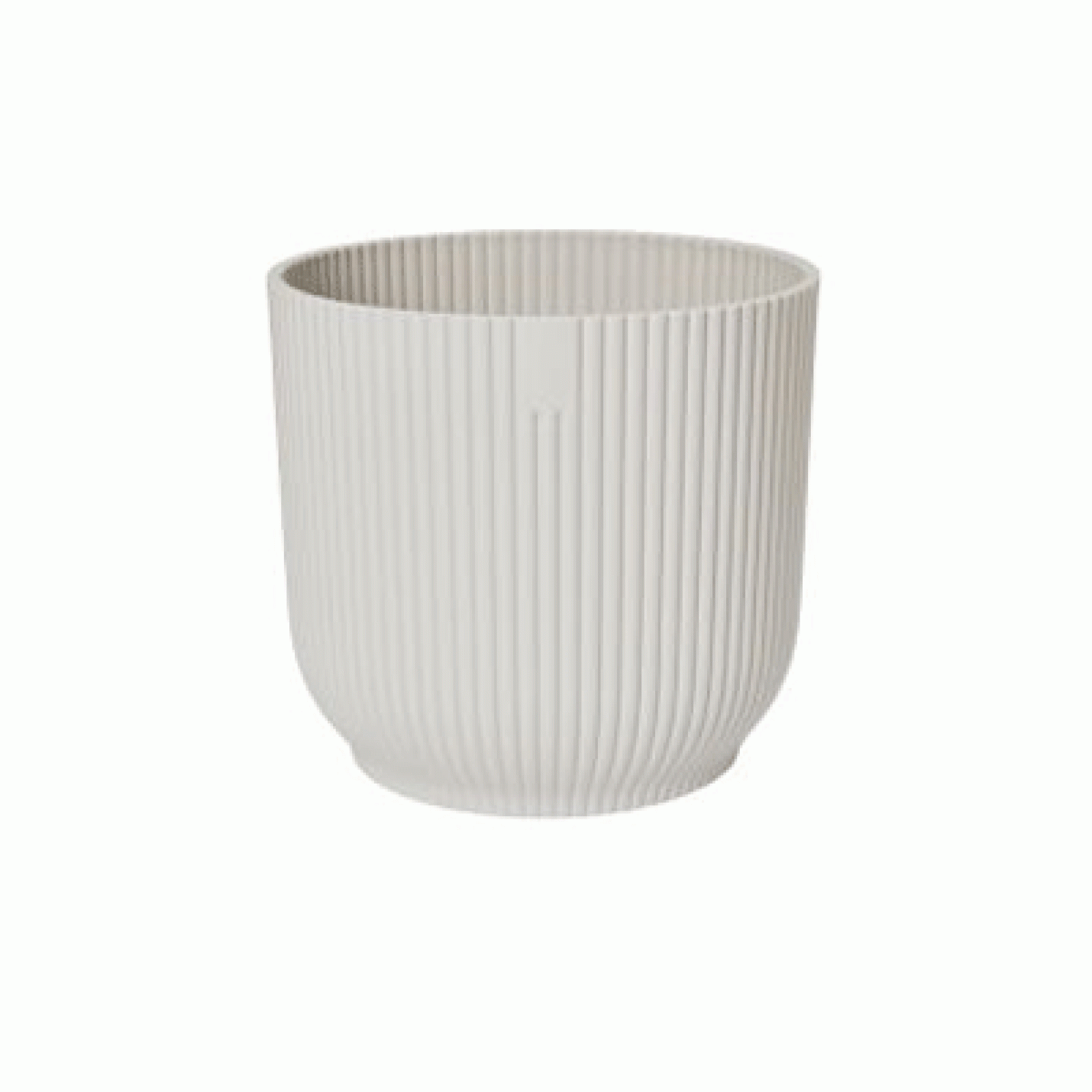 Elho Vibes Fold Rond - collectie - Zijdewit - 30 cm