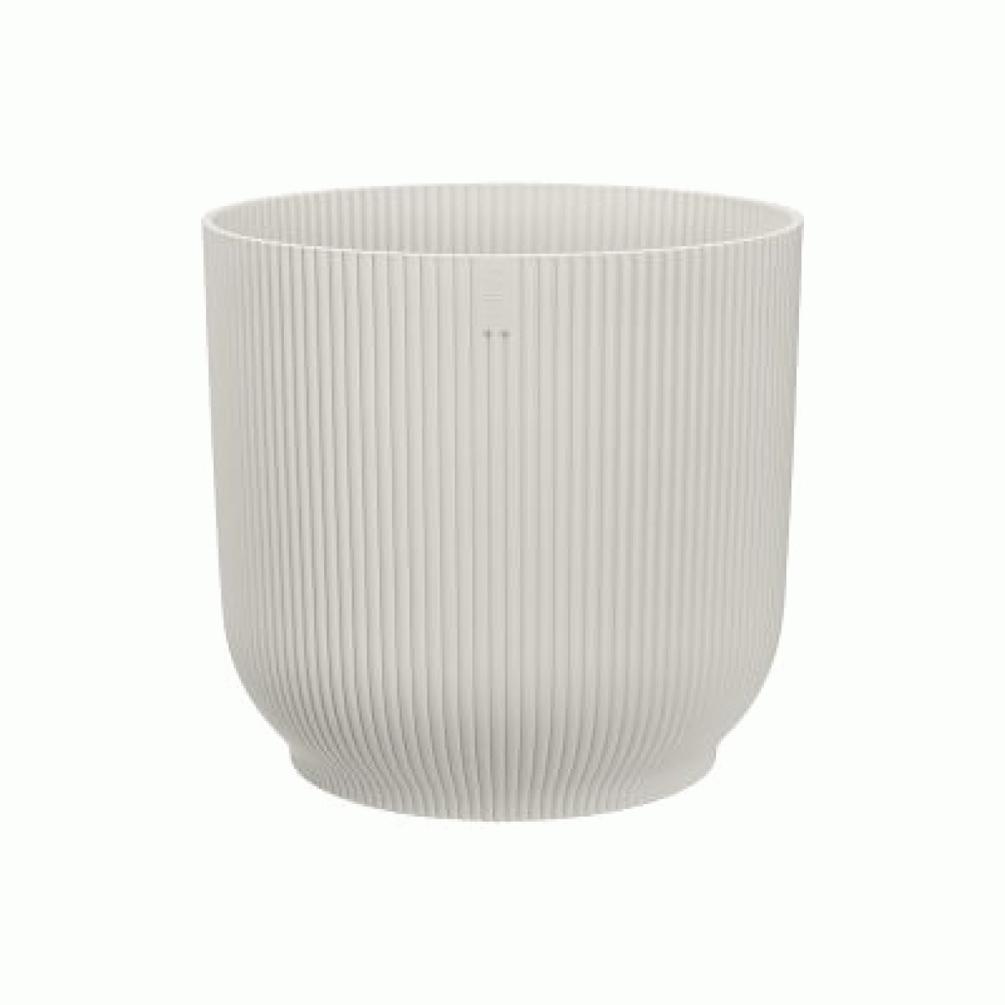 Elho Vibes Fold Rond - collectie - Zijdewit - 35 cm