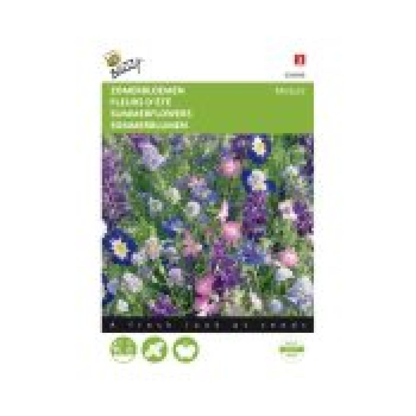 Buzzy® Zomerbloemen Blauw mengsel