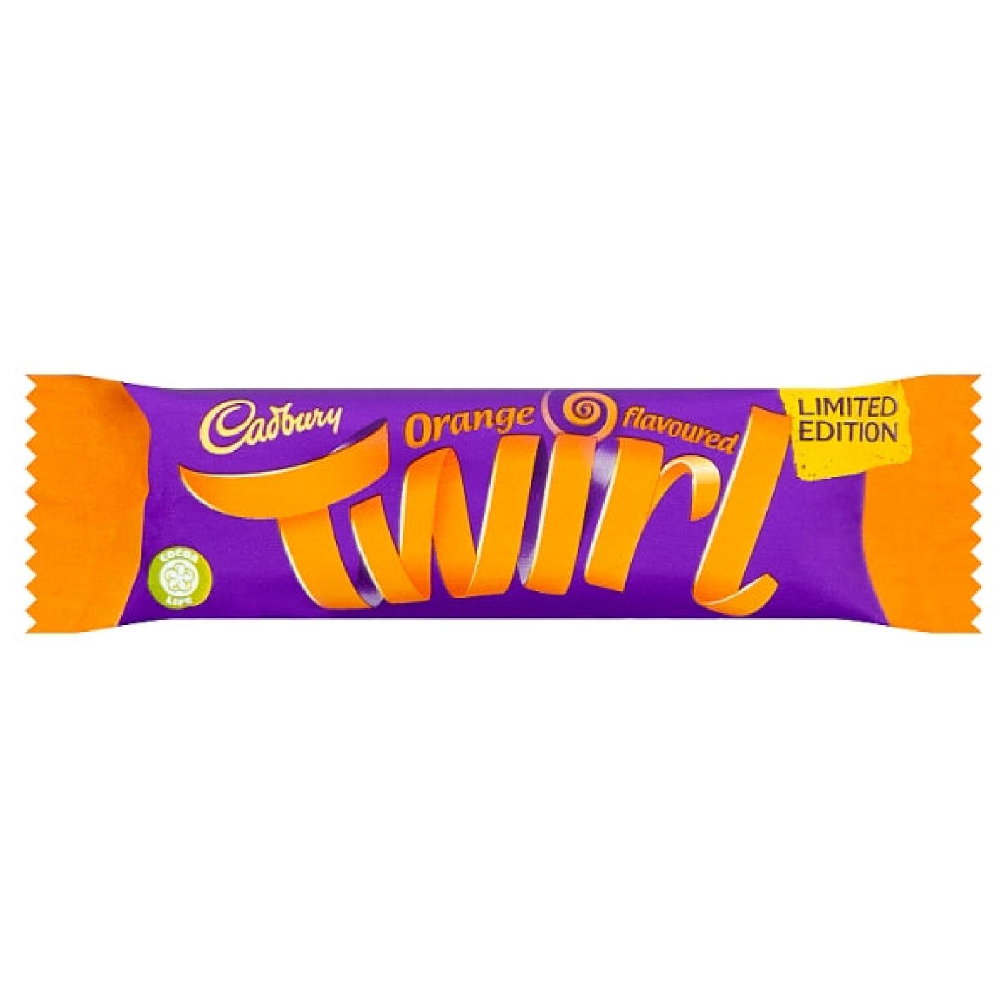 Cadbury Twirl Orange, 43g