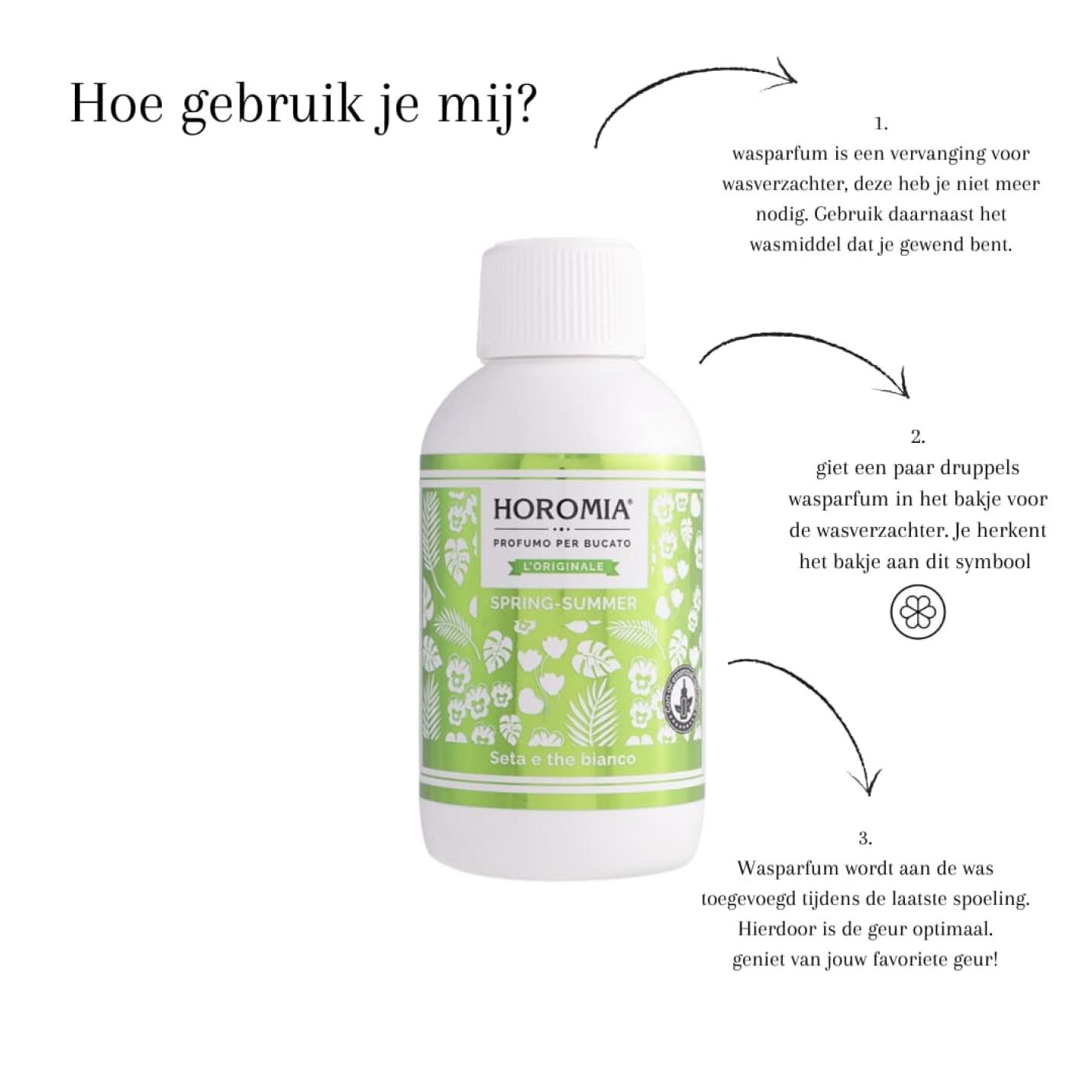 Horomia wasparfum Seta e the bianco
