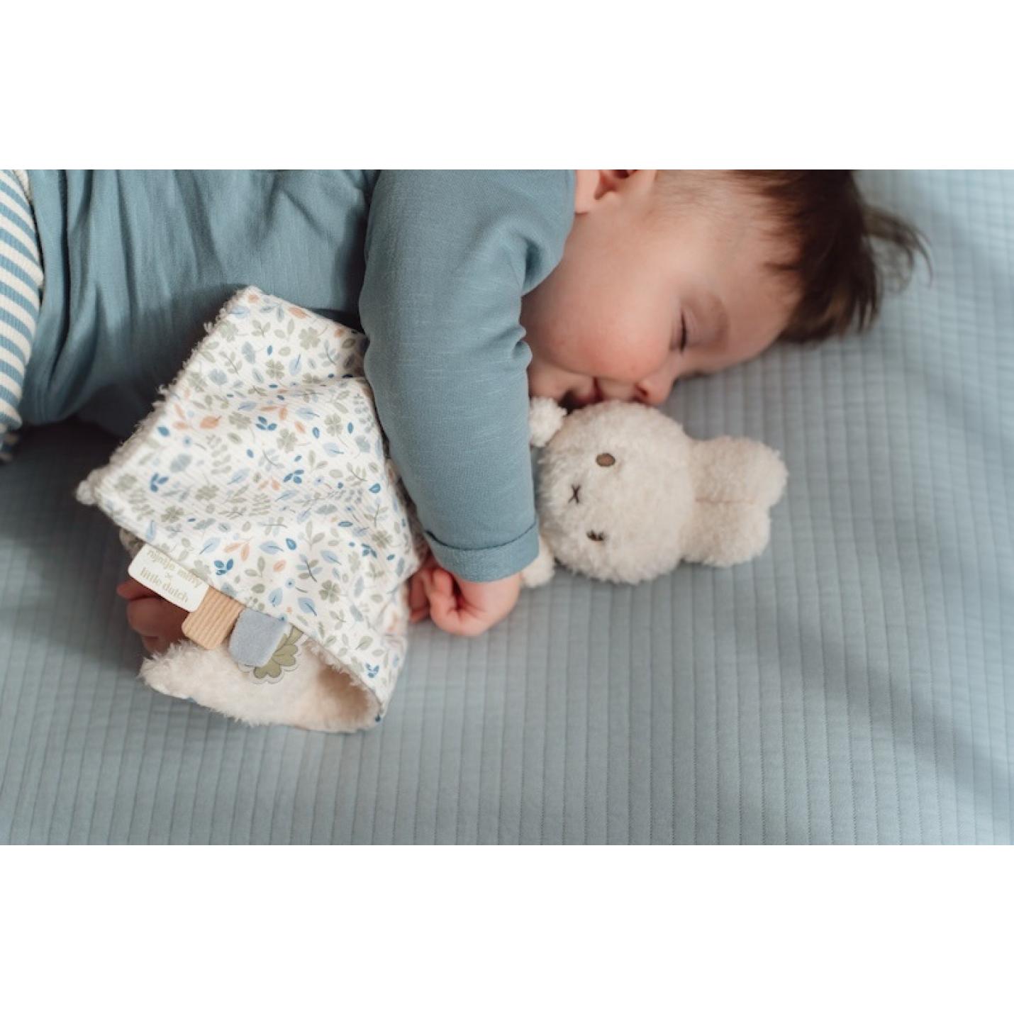 Nijntje x Little Dutch Lucky Leaves knuffeldoekje met naam; Afbeelding: 6