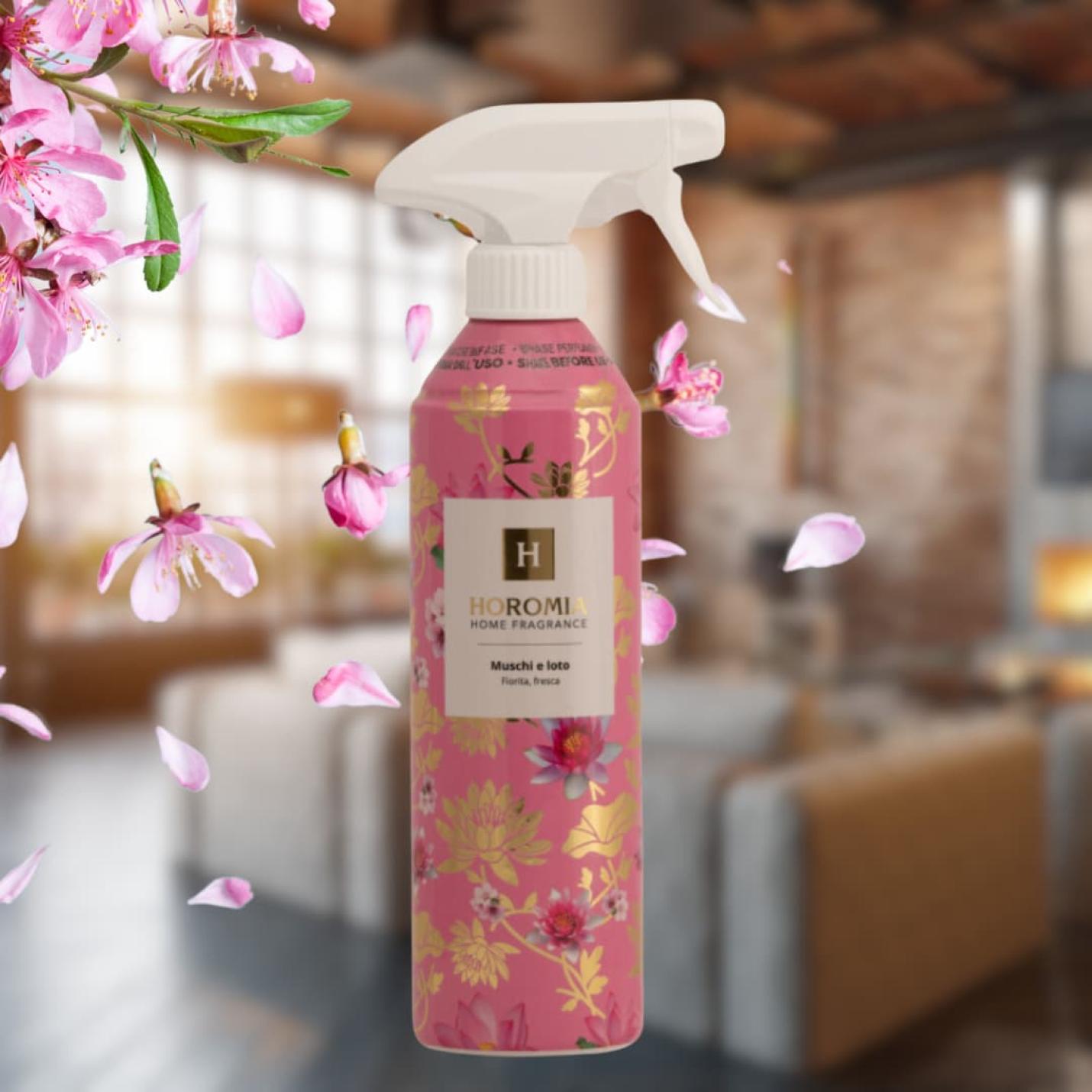 Horomia roomspray Bifase Muschi e Loto