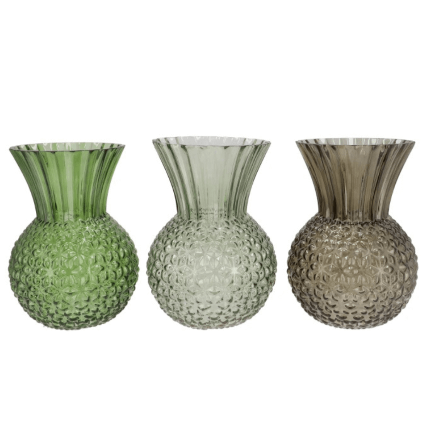 Glazen vaas Senna Summer  - in 2 maten - 22cm Hoog; Afbeelding: 2