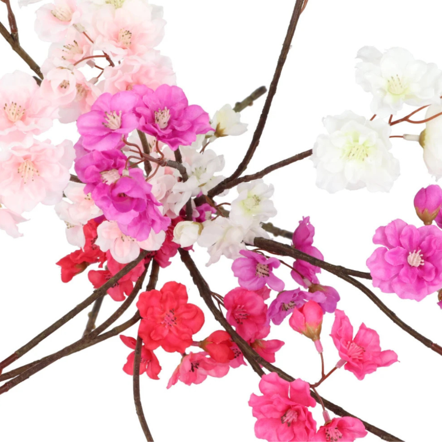 Cherry Bloesem Kunsttak - wit; Afbeelding: 2