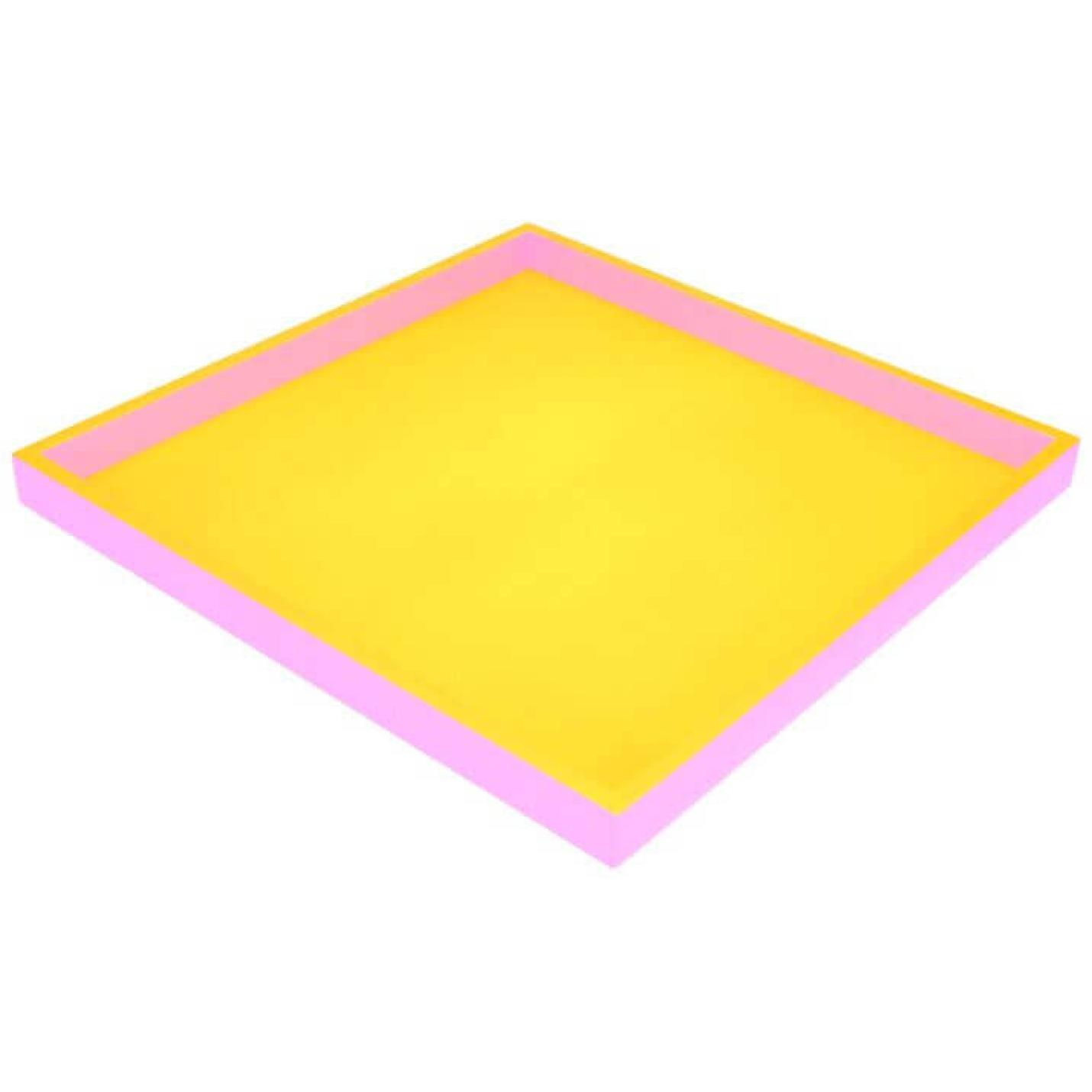 Plateau Neon Geel