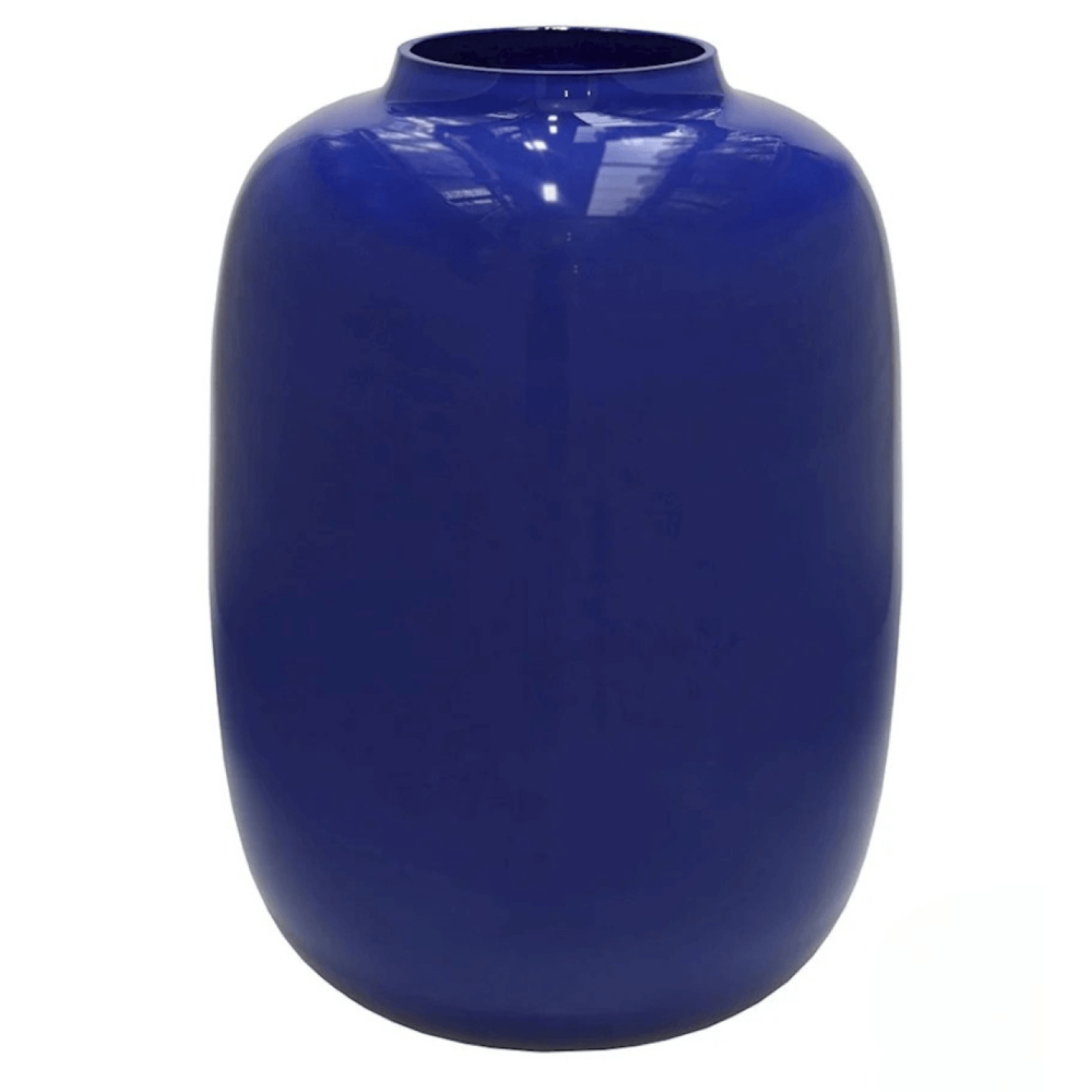 Glazen Vaas –cobalt blauw - Large 35cm hoog