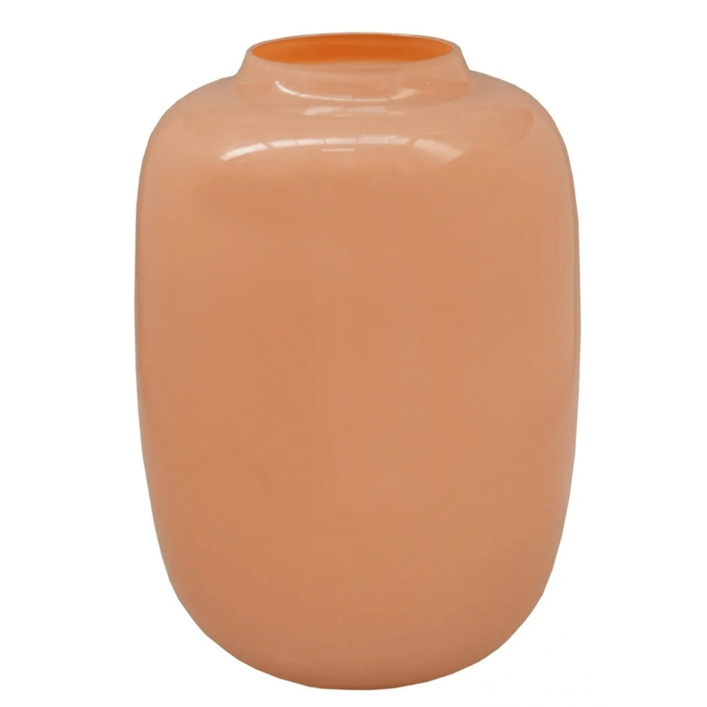 Glazen Vaas – Peach - Large 35cm hoog