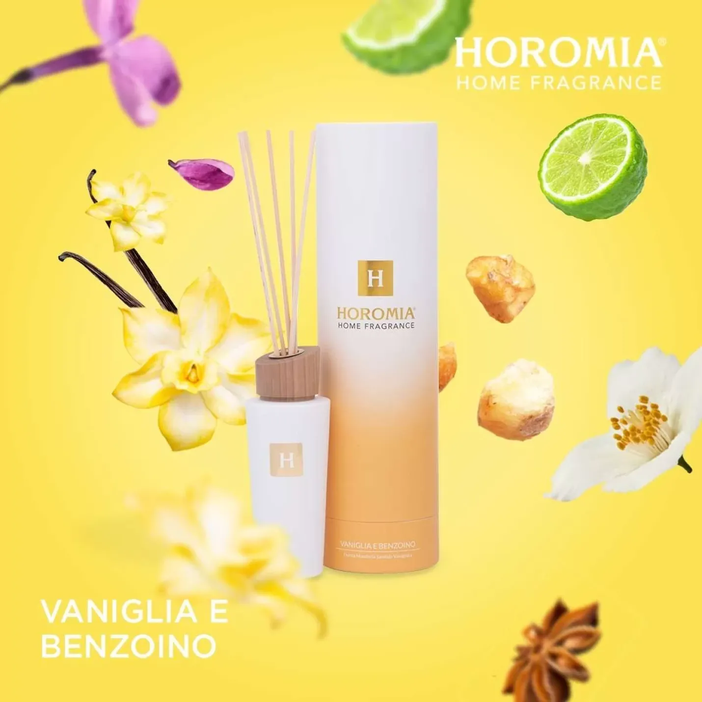 Geurstokjes Vanigilia e Benzoino; Afbeelding: 2