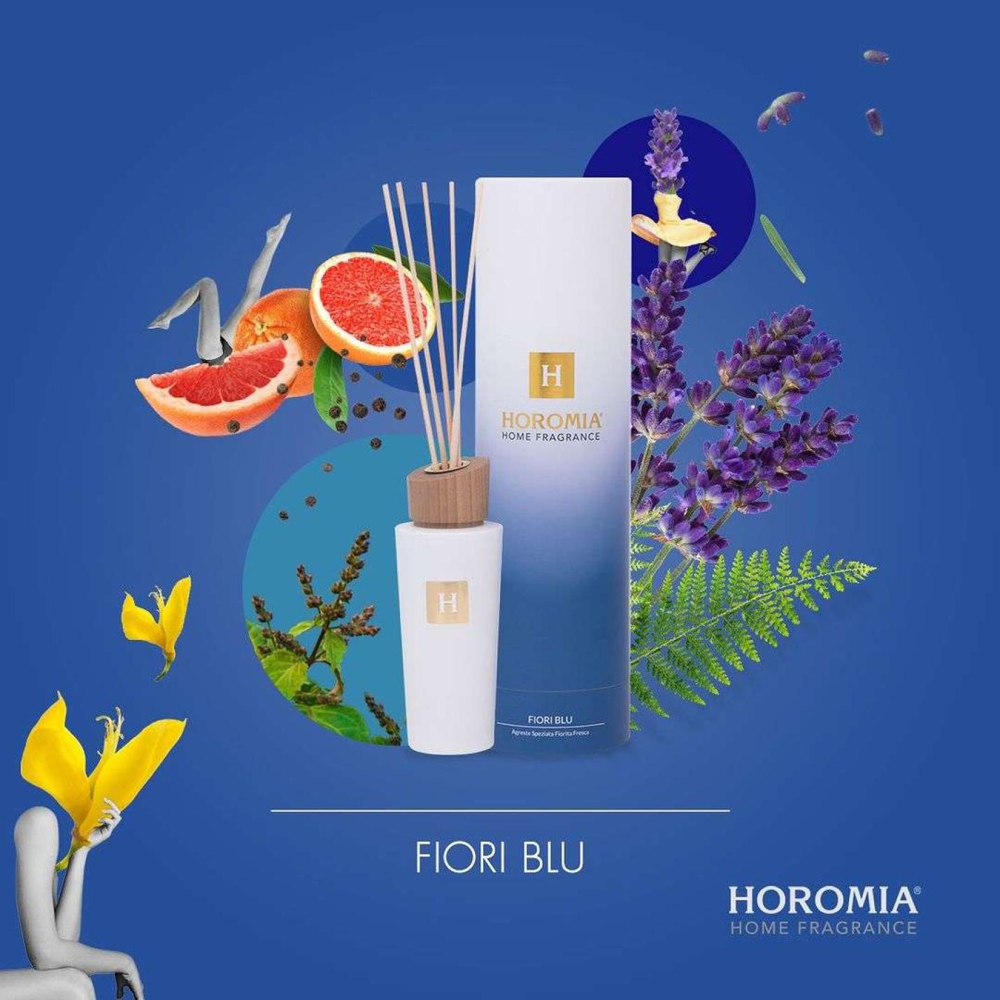 Geurstokjes Fiori Blu; Afbeelding: 2