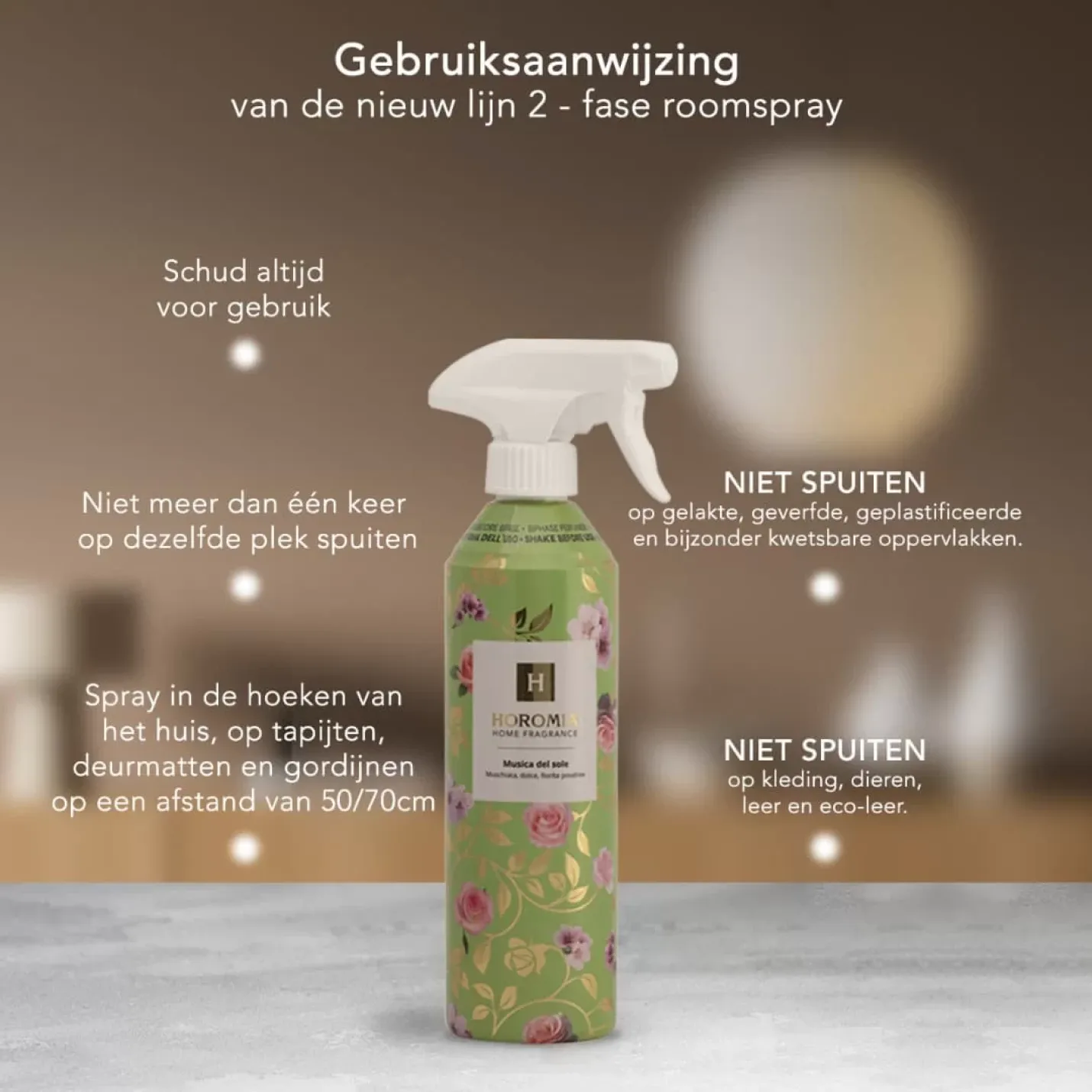 Horomia roomspray Bifase Musica del Sole; Afbeelding: 5