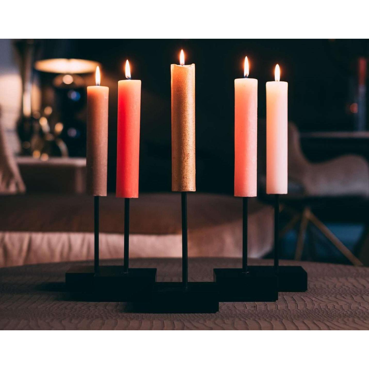 Tochi kaars gold glam