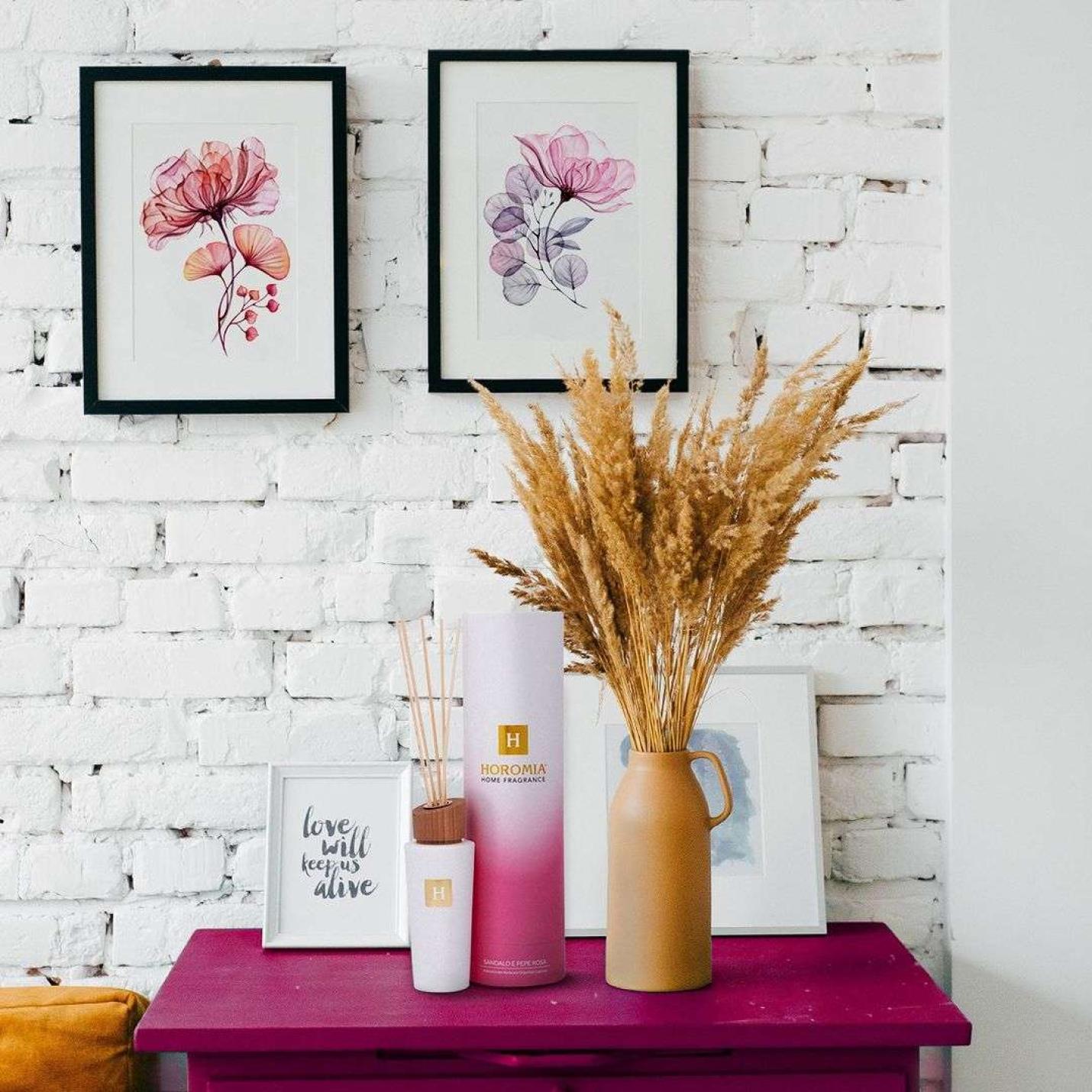 Geurstokjes Sandalo e Pepe Rosa; Afbeelding: 2