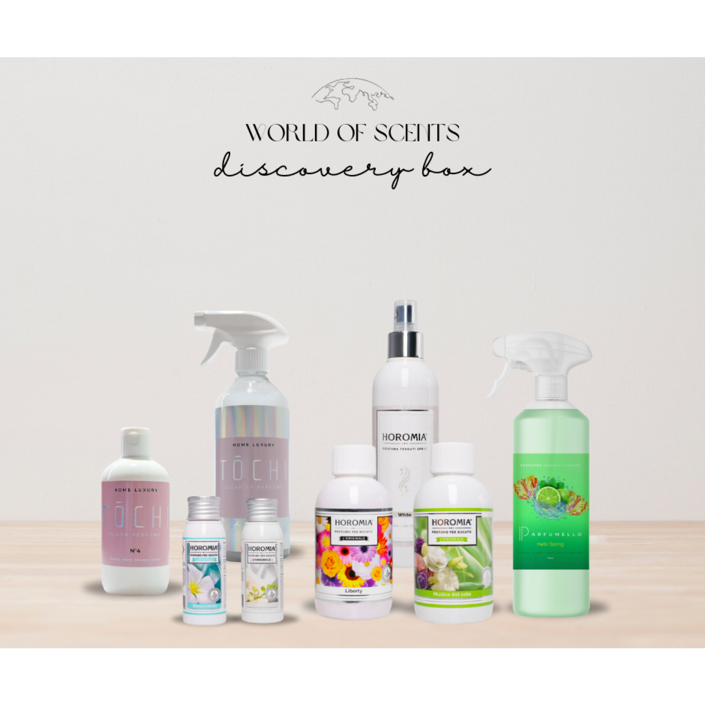 World of scents discovery box small lente editie