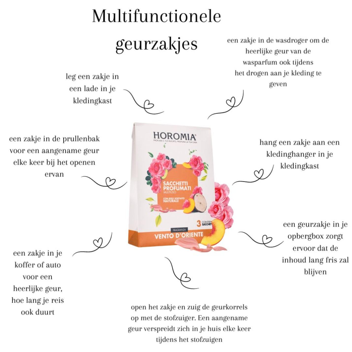 Horomia geurzakjes Vento d'oriente