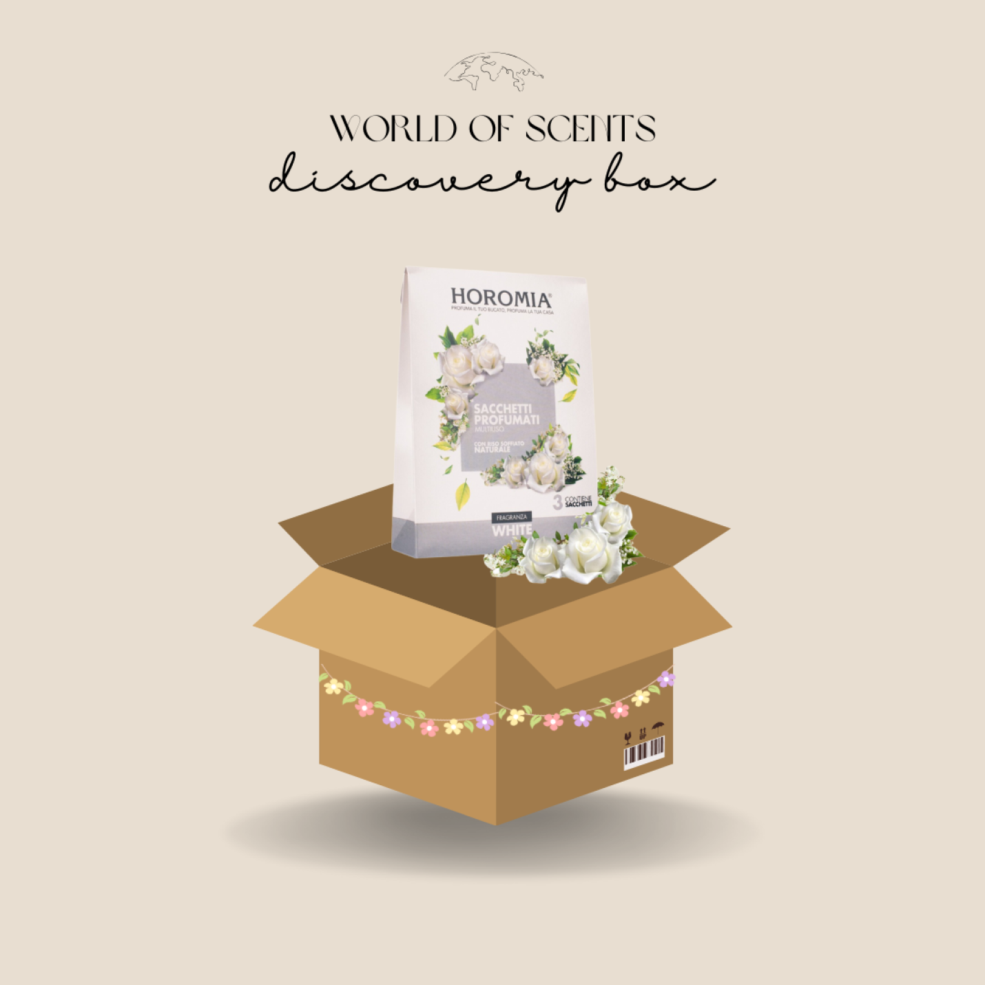 Horomia geurzakjes white