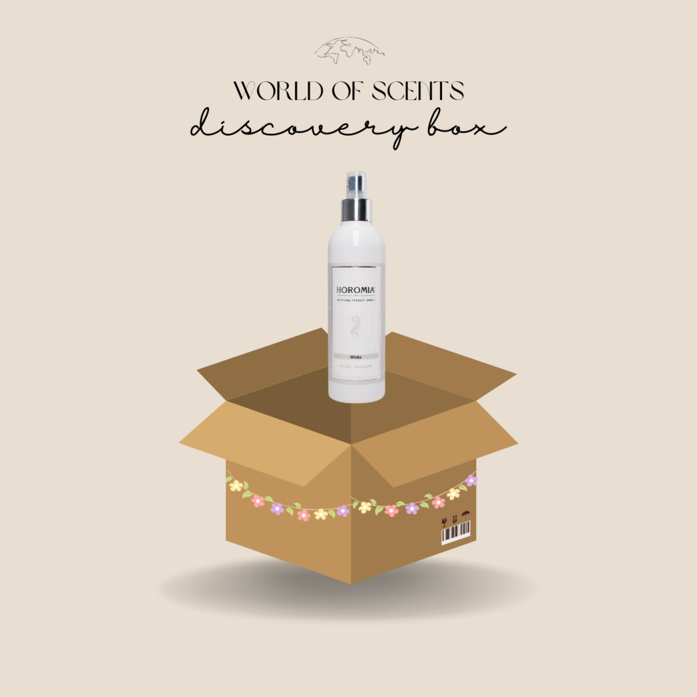 Horomia wasparfum textielspray white