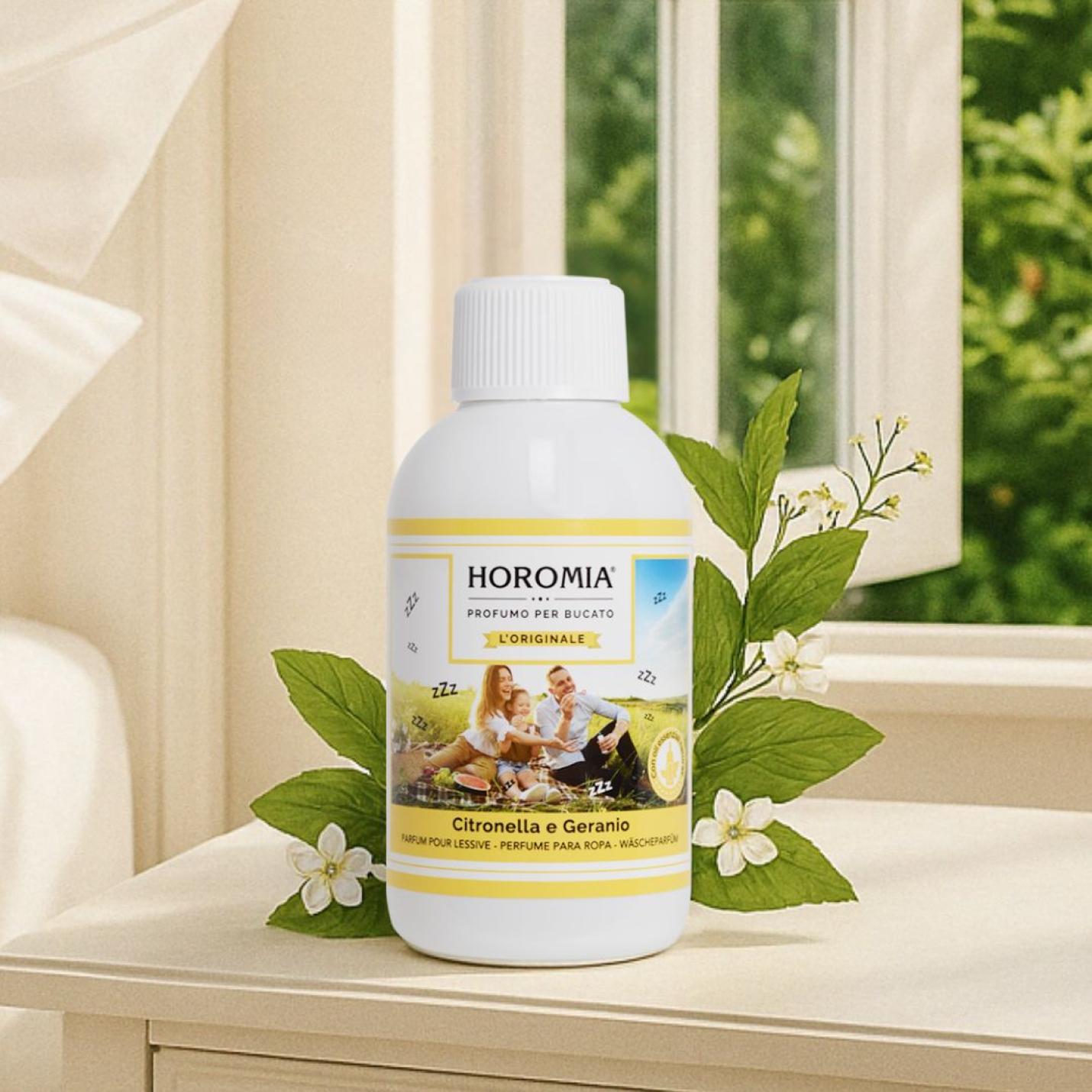 Horomia wasparfum citronella e geranio