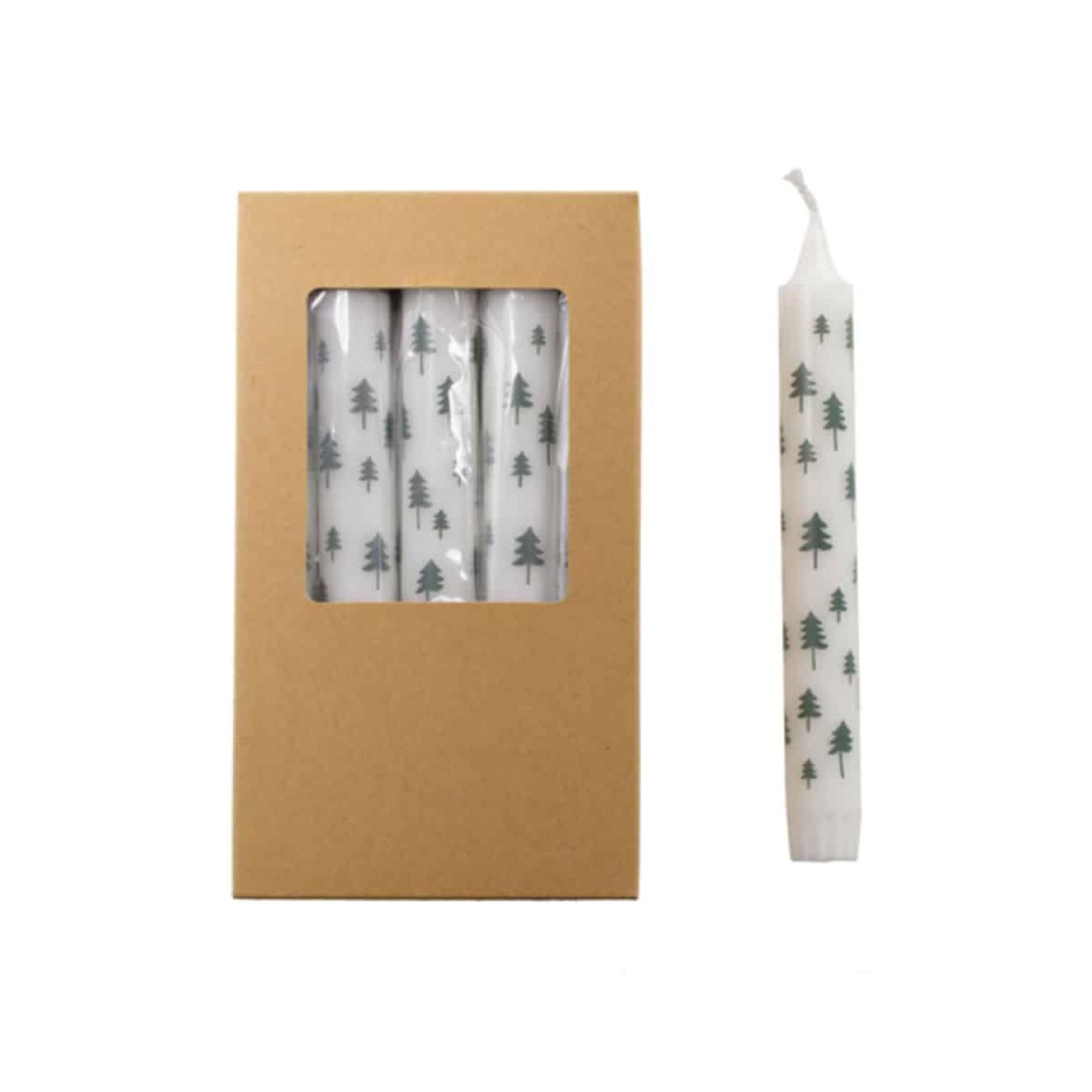 Rustik Lys Diner kerstkaars Kerstboom