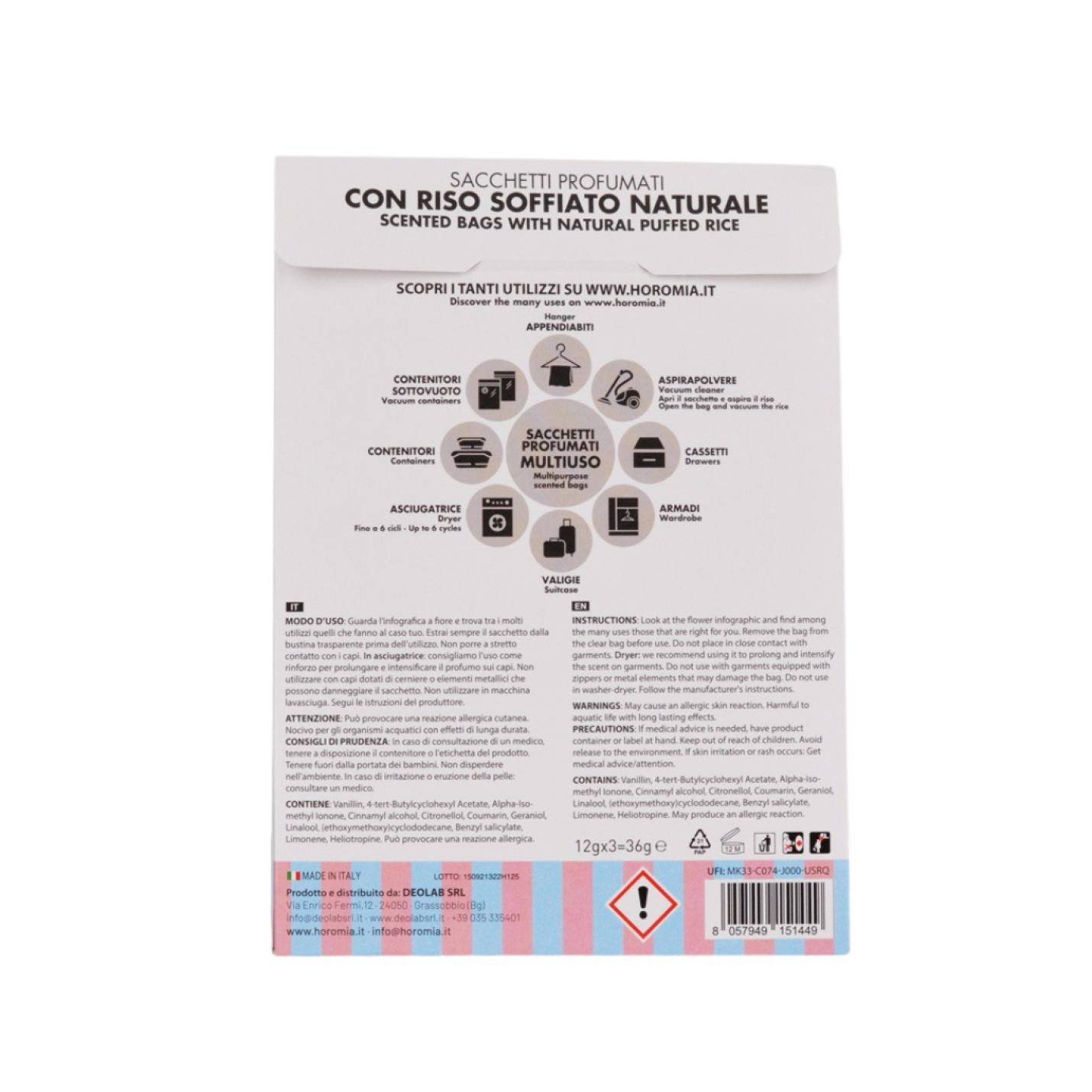 Geurzakjes Baby talco; Afbeelding: 3