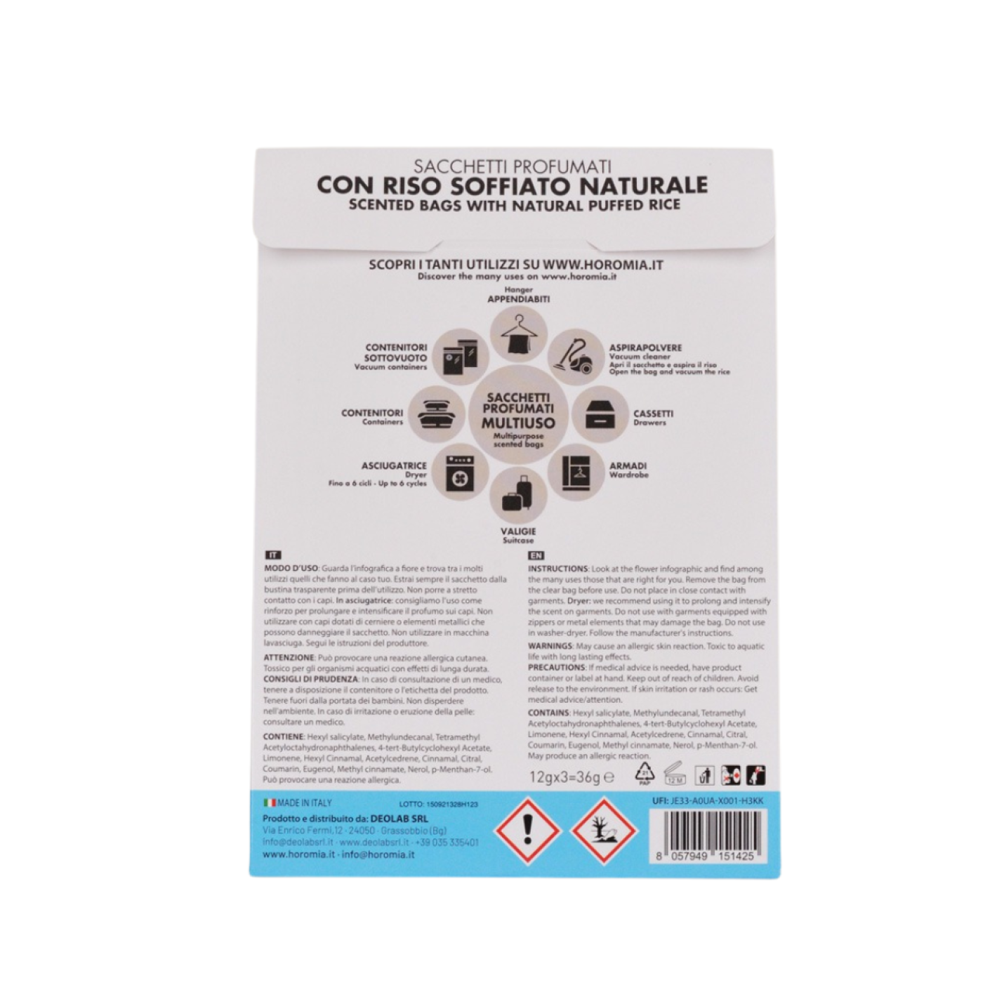 Geurzakjes Fresh Cotton; Afbeelding: 3