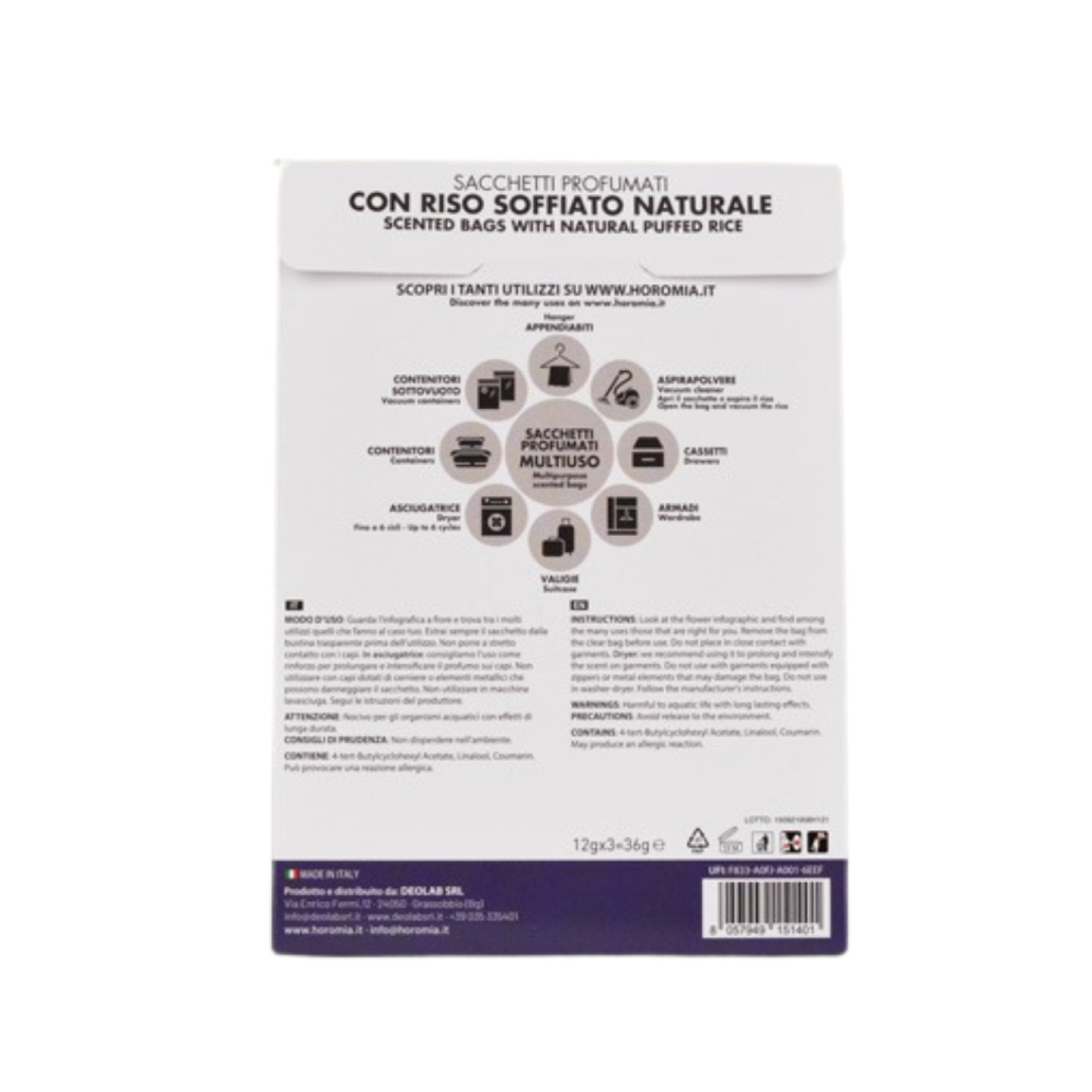 Geurzakjes Aromatic lavender; Afbeelding: 3