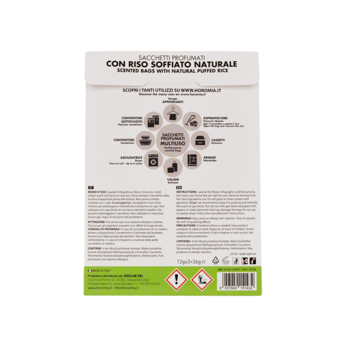 Geurzakjes Musica del sole; Afbeelding: 3