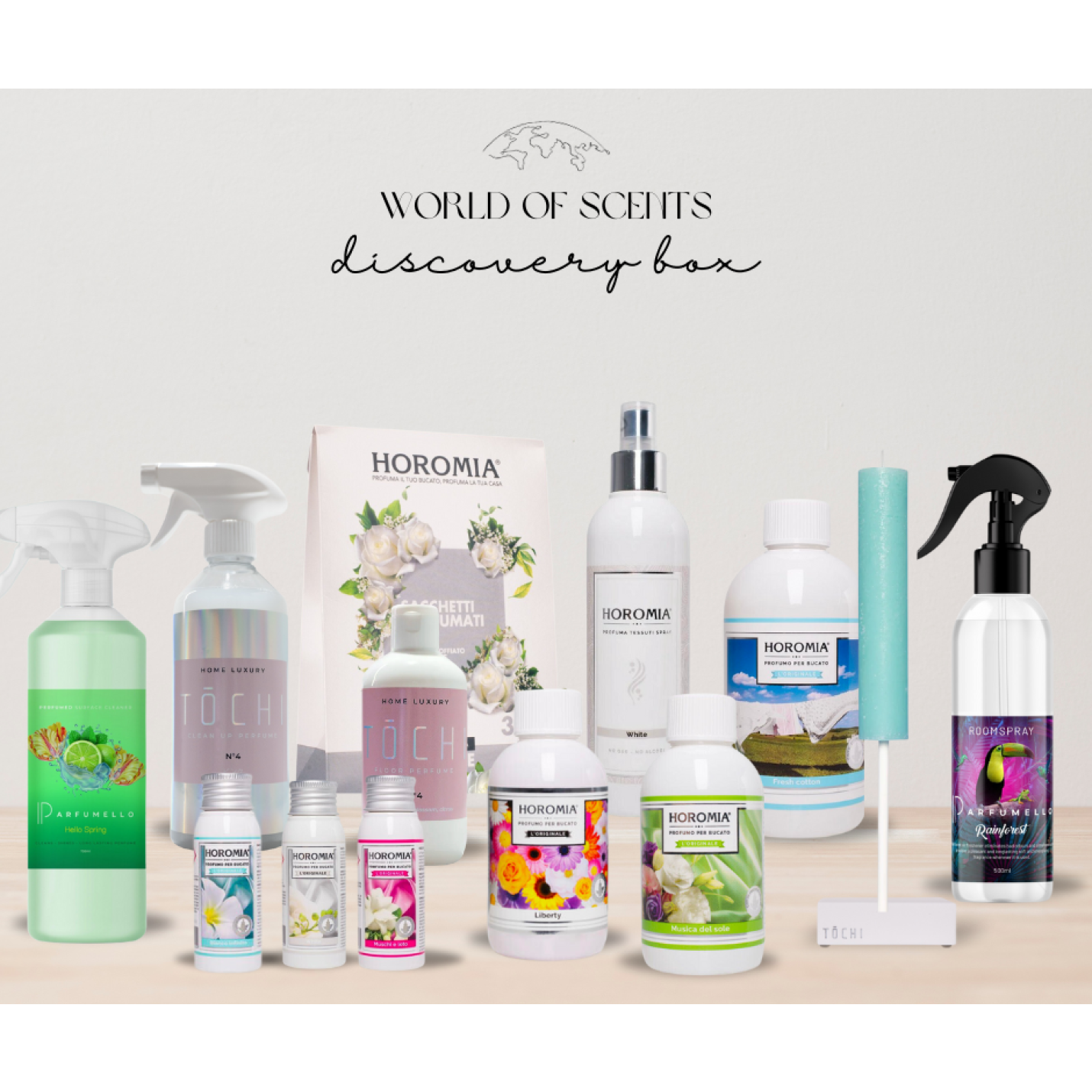 World of scents discovery box lente editie