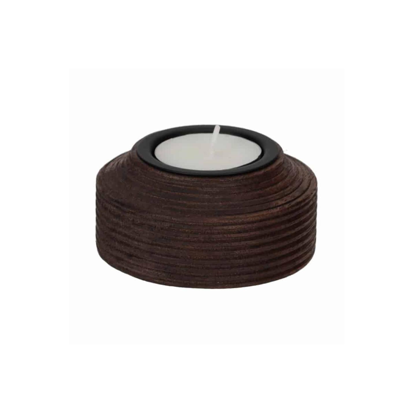 Jens Living waxinelichthouder Teun bruin small