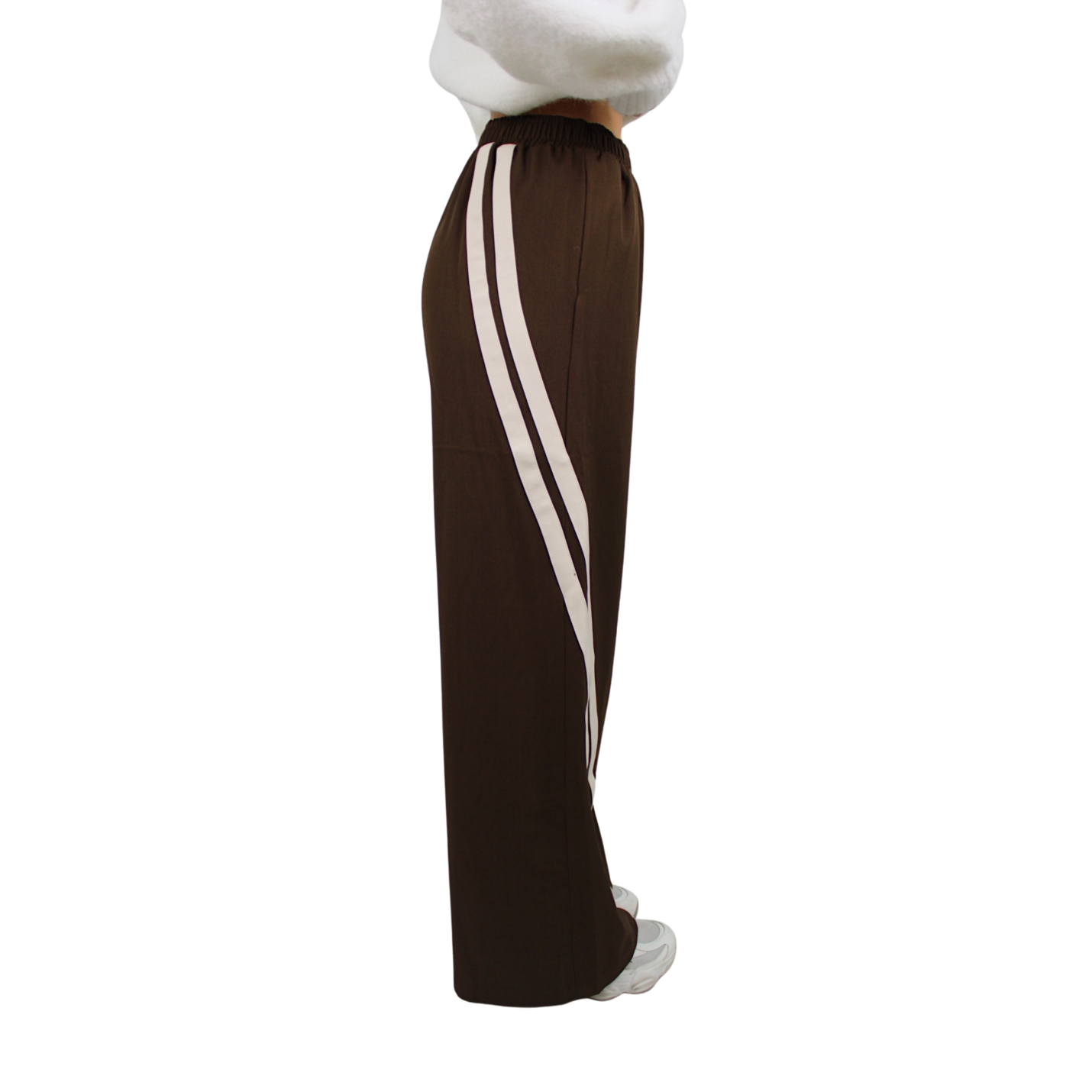 STRIPED JOGGER | BROWN - S/M; Afbeelding: 5