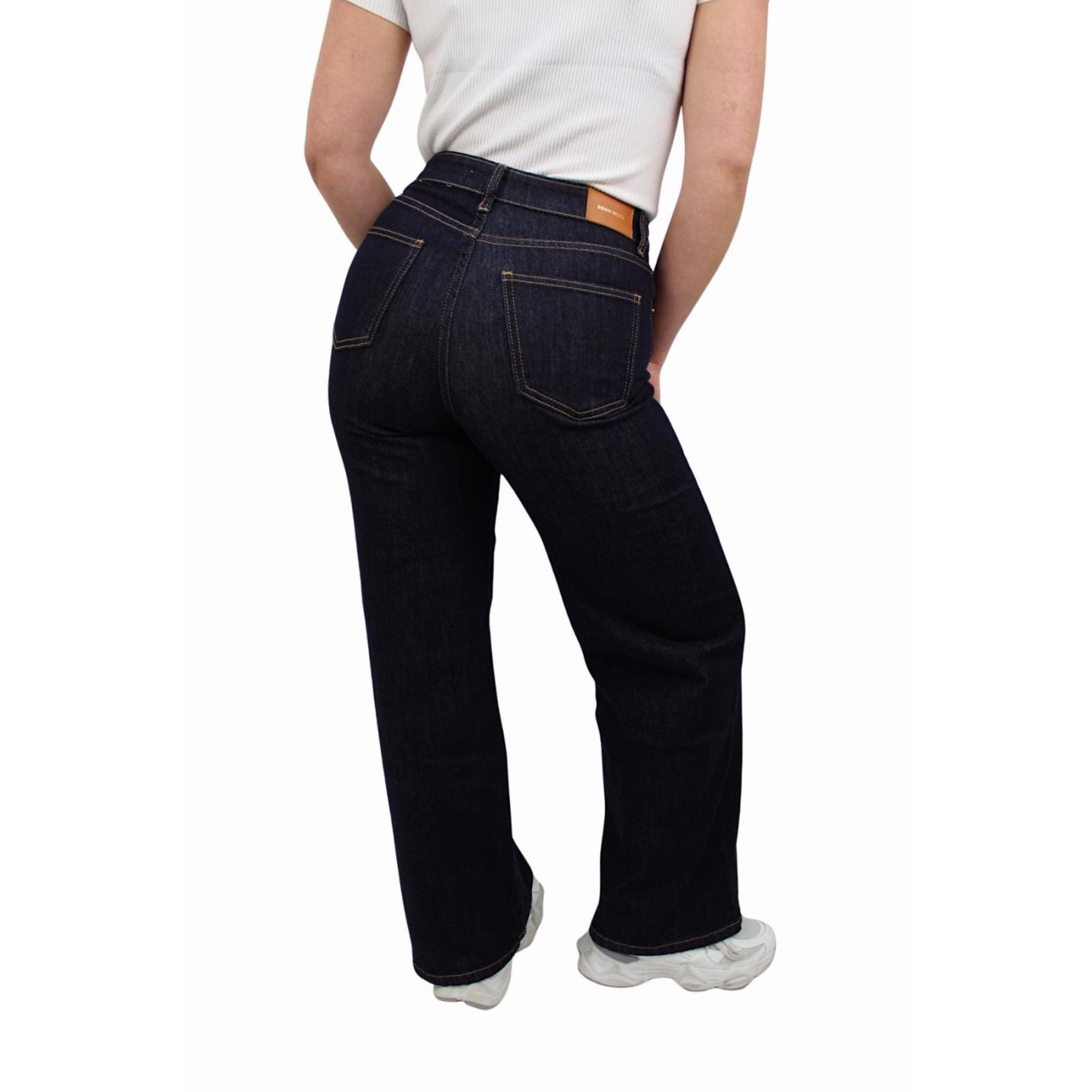 MARIVY WIDE LEG JEANS MG-836 | DARK BLUE - 34/XS; Afbeelding: 2