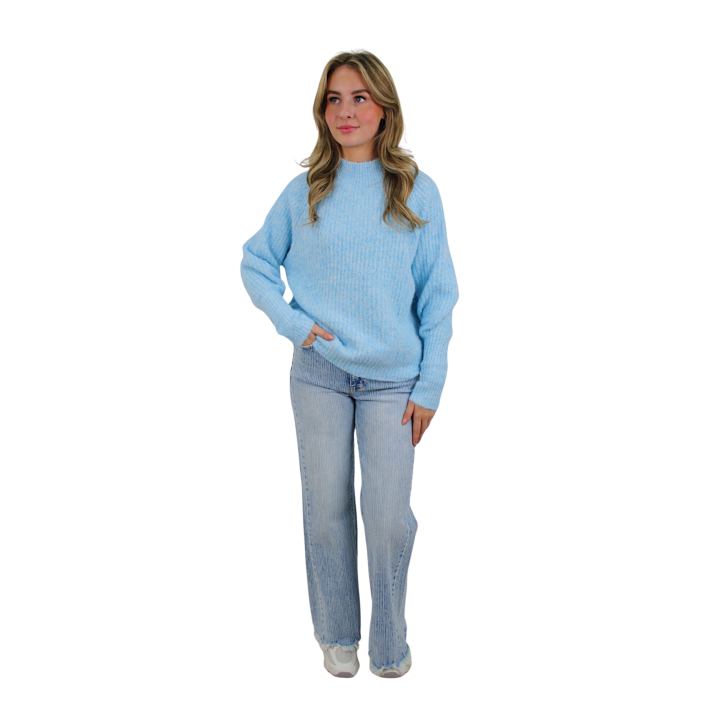BASIC KNIT | BABY BLUE; Afbeelding: 2