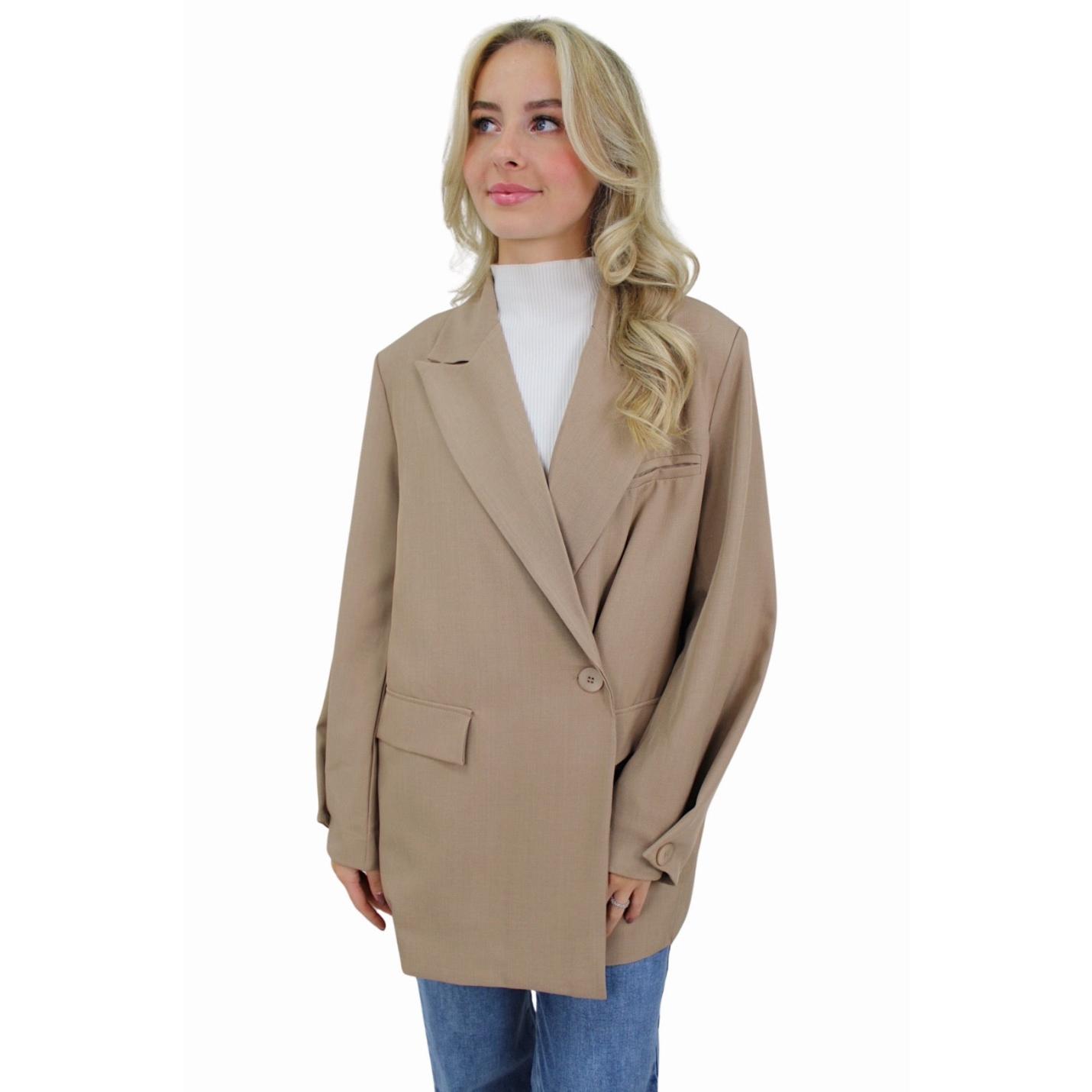 MIA BLAZER | BEIGE; Afbeelding: 3