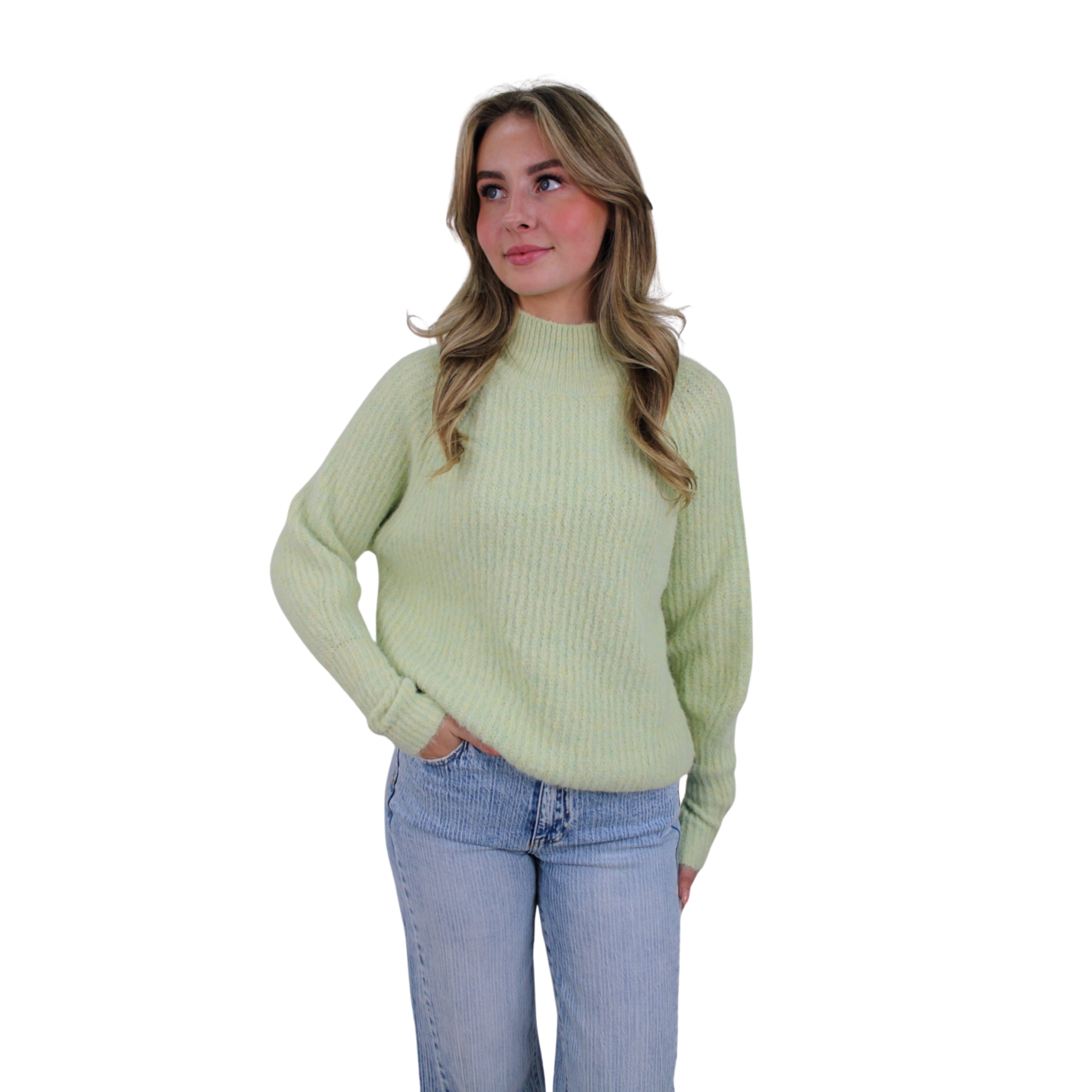 BASIC KNIT | APPLE GREEN; Afbeelding: 3