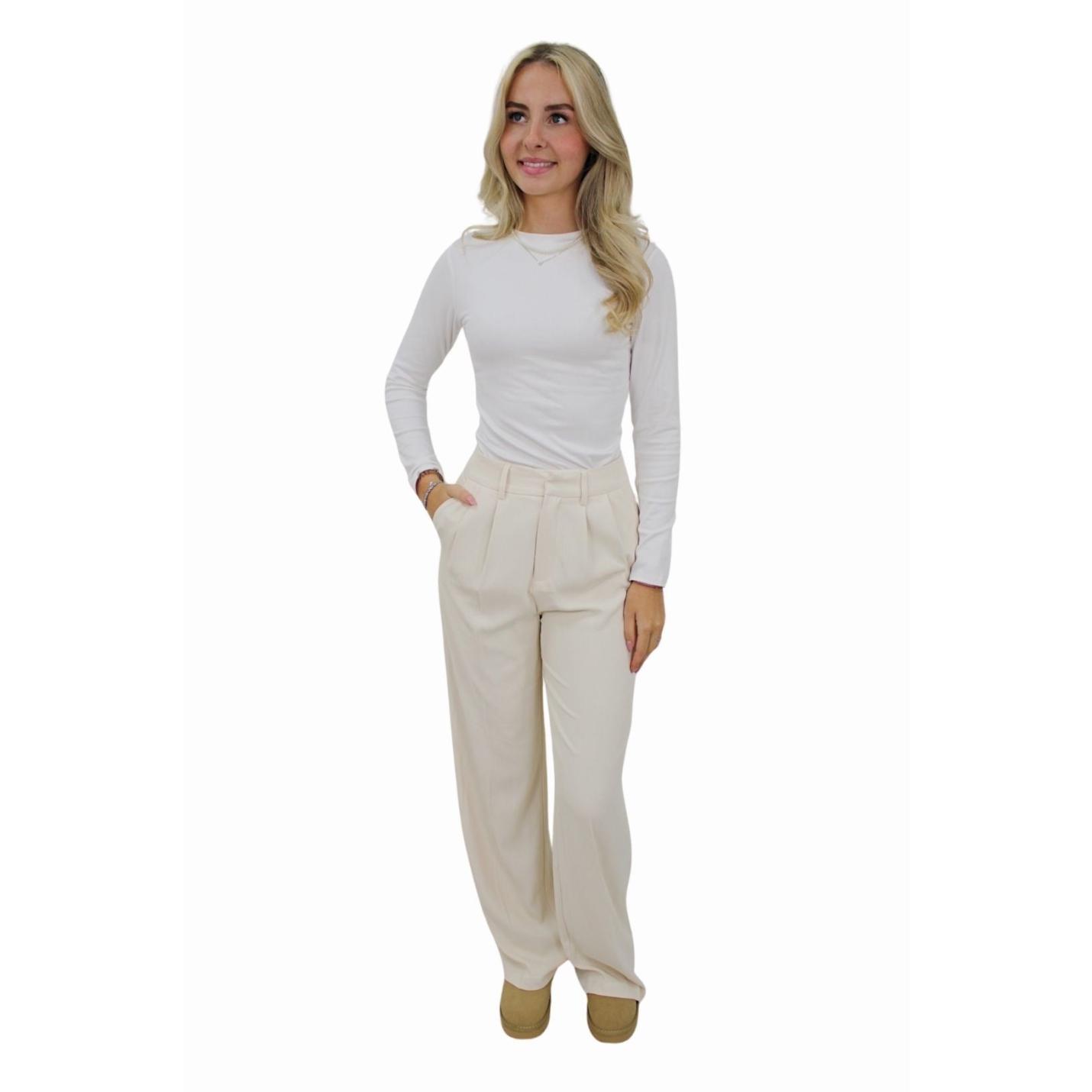 MARY PANTALON | BEIGE - S; Afbeelding: 2