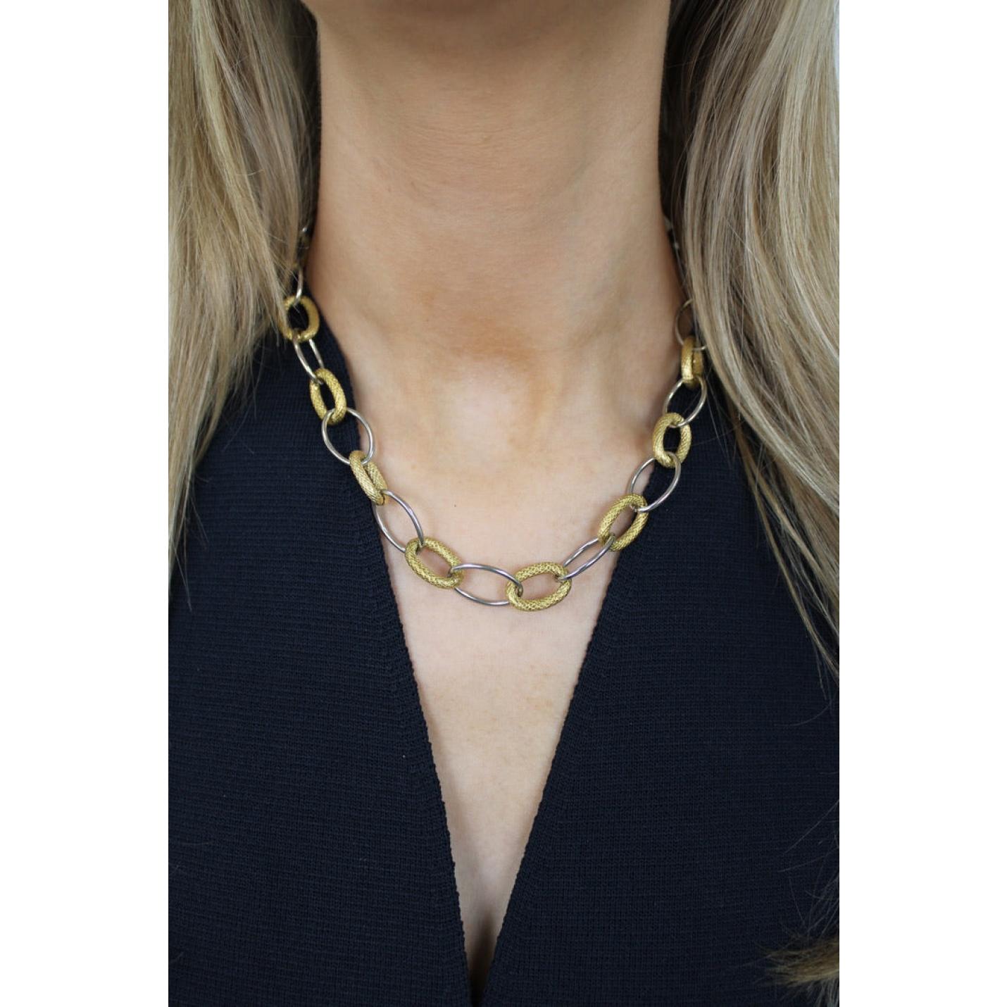 CHAIN NECKLACE | GOUD/ZILVER